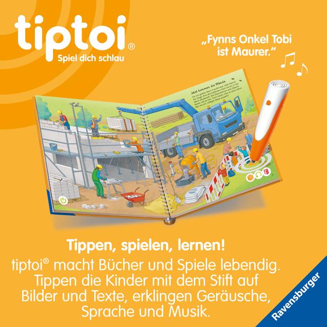 Beispielinhalt (Bild) tiptoi® Mein Wörter-Bilderbuch - Baustelle
