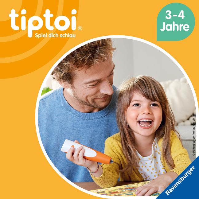 Beispielinhalt (Bild) tiptoi® Mein Wörter-Bilderbuch - Baustelle