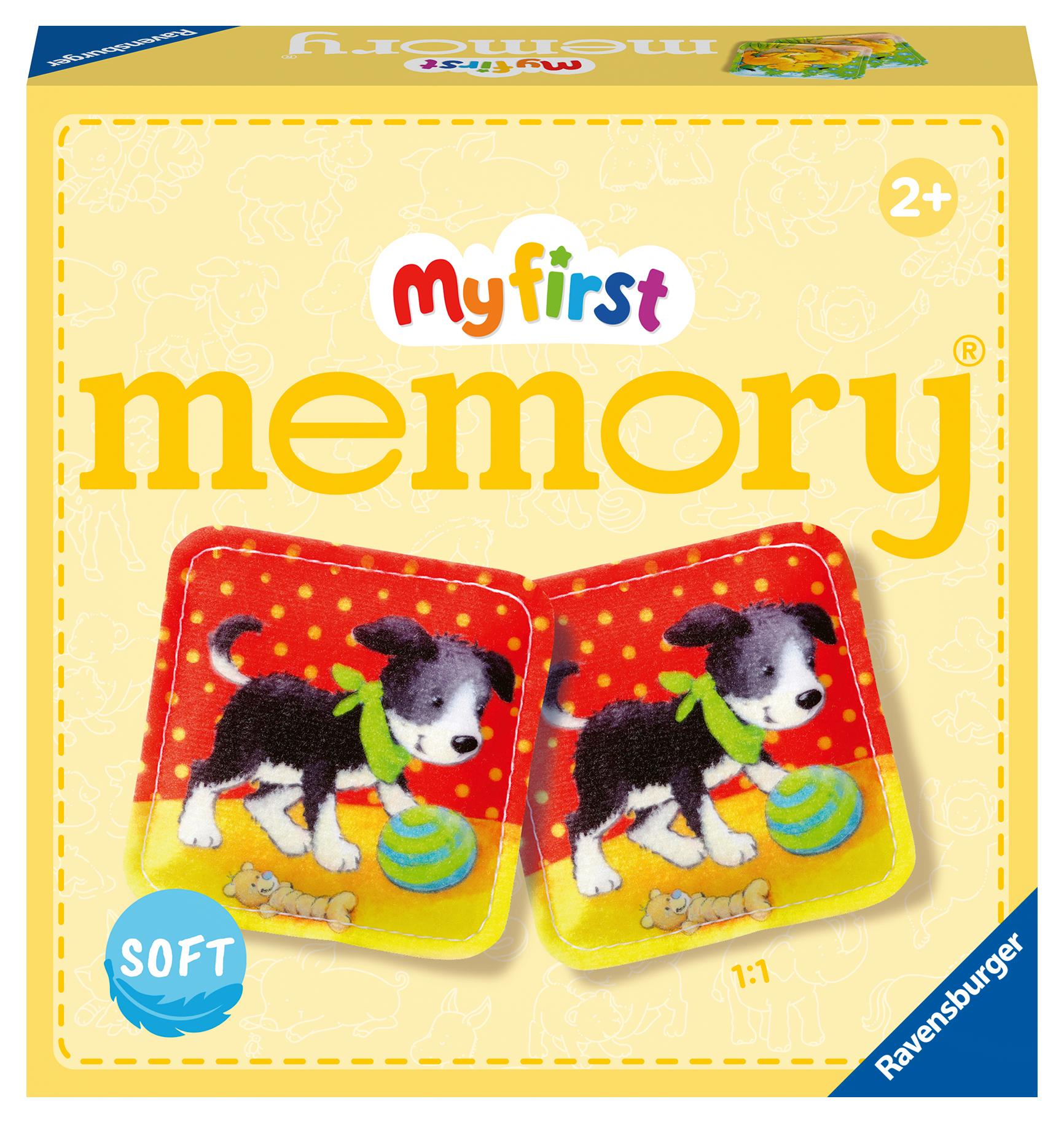 Vorderes Coverbild My first memory® Plüsch - Kinderspiel ab 2 Jahre