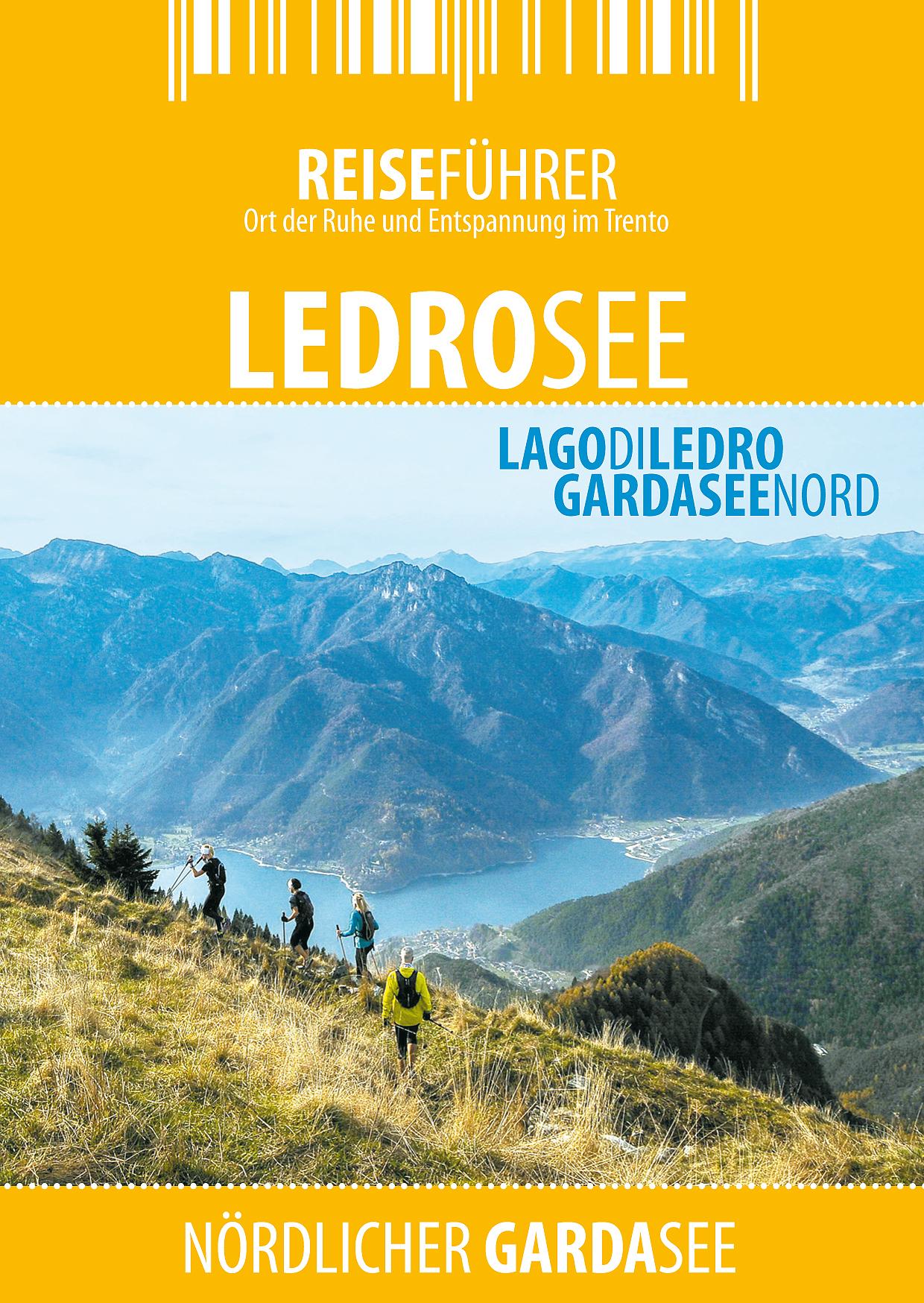 Vorderes Coverbild Ledrosee - Reiseführer - Lago di Ledro
