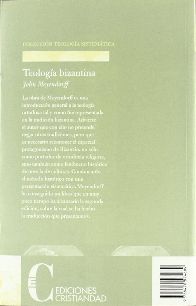 Vorderes Coverbild Teología bizantina : corrientes históricas y temas doctrinales
