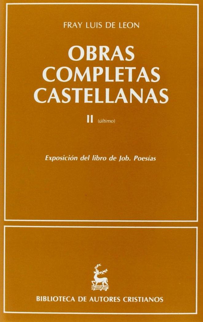 Vorderes Coverbild Obras completas castellanas de Fray Luis de León. (T.2)