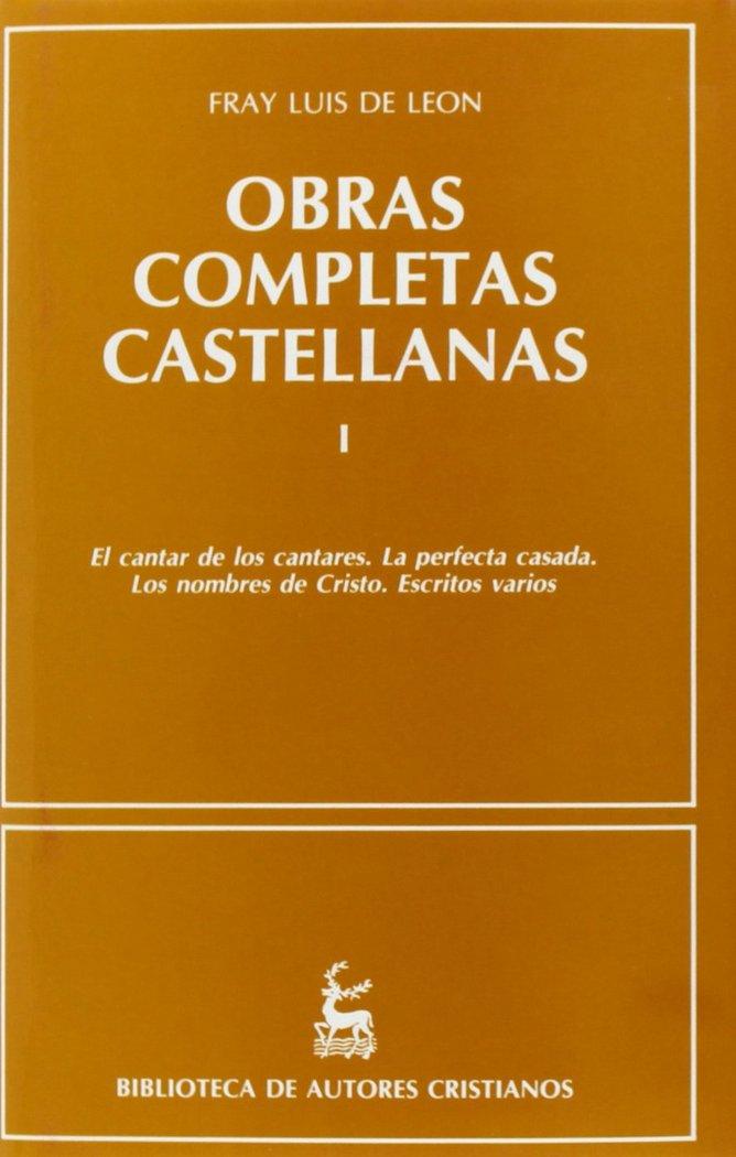 Vorderes Coverbild Obras completas castellanas de Fray Luis de León. (T.1)