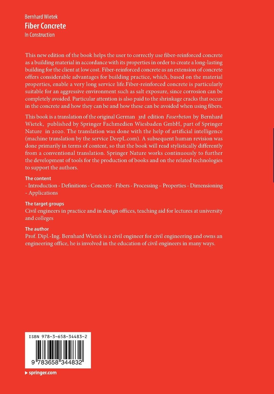 Rückseitencover Fiber Concrete