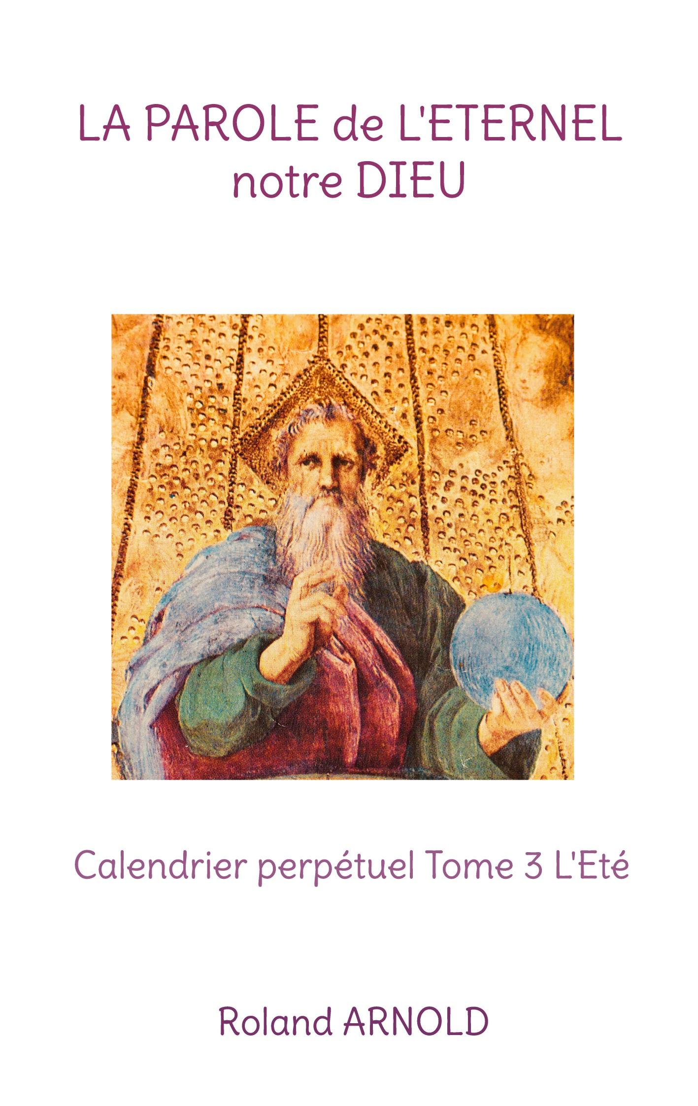 Vorderes Coverbild La parole de l'éternel notre Dieu