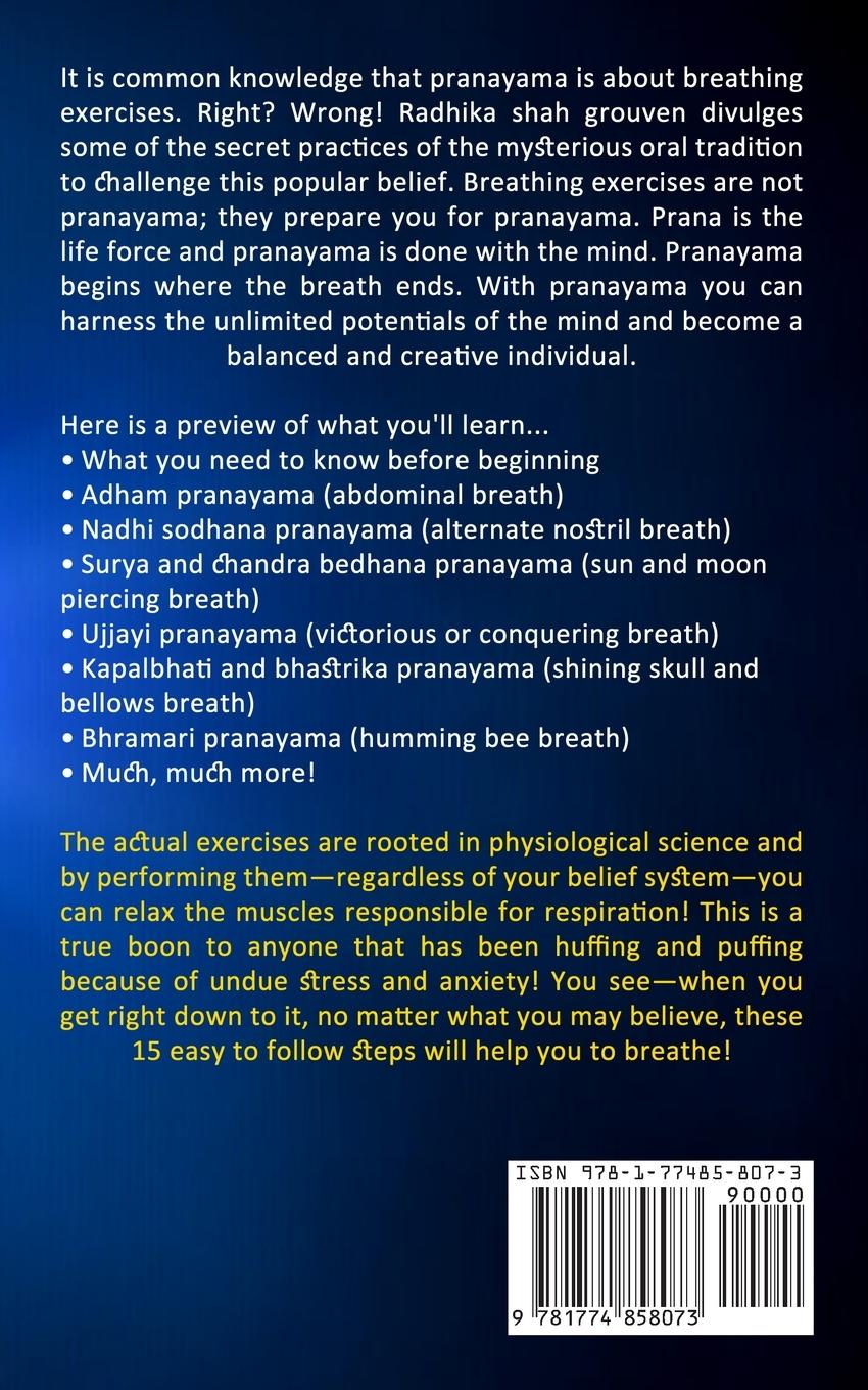 Rückseitencover Pranayama