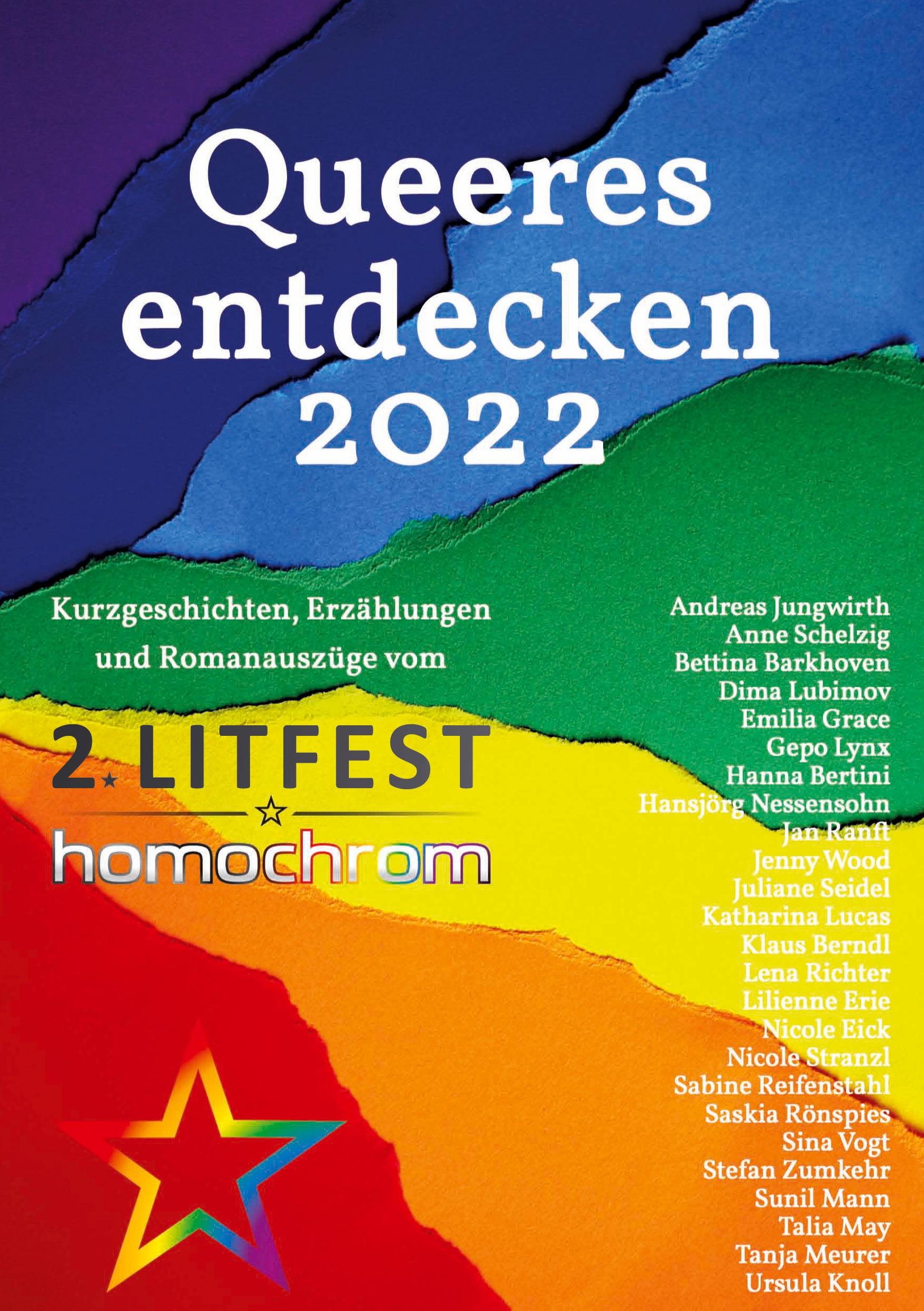 Vorderes Coverbild Queeres entdecken 2022