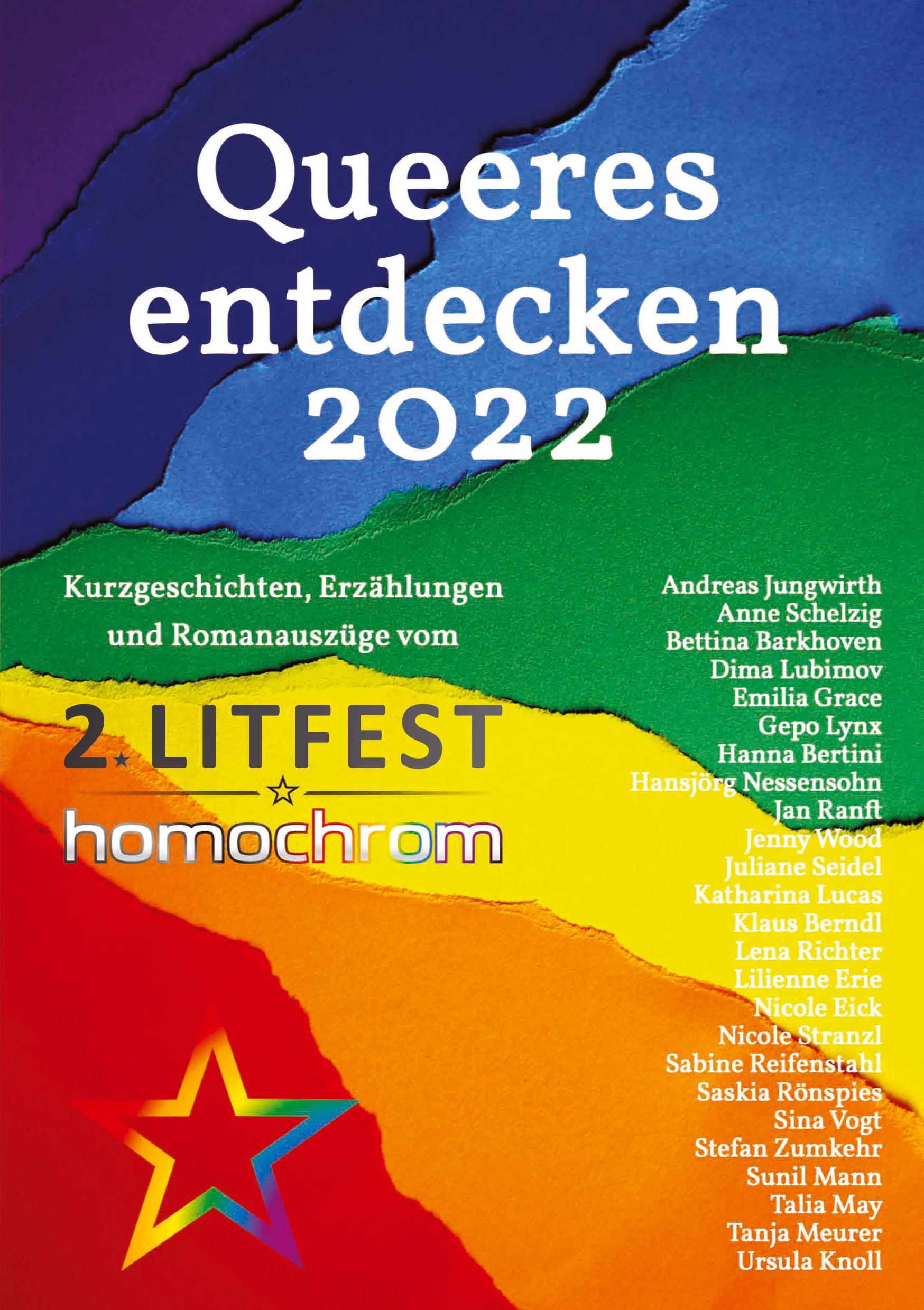 Vorderes Coverbild Queeres entdecken 2022