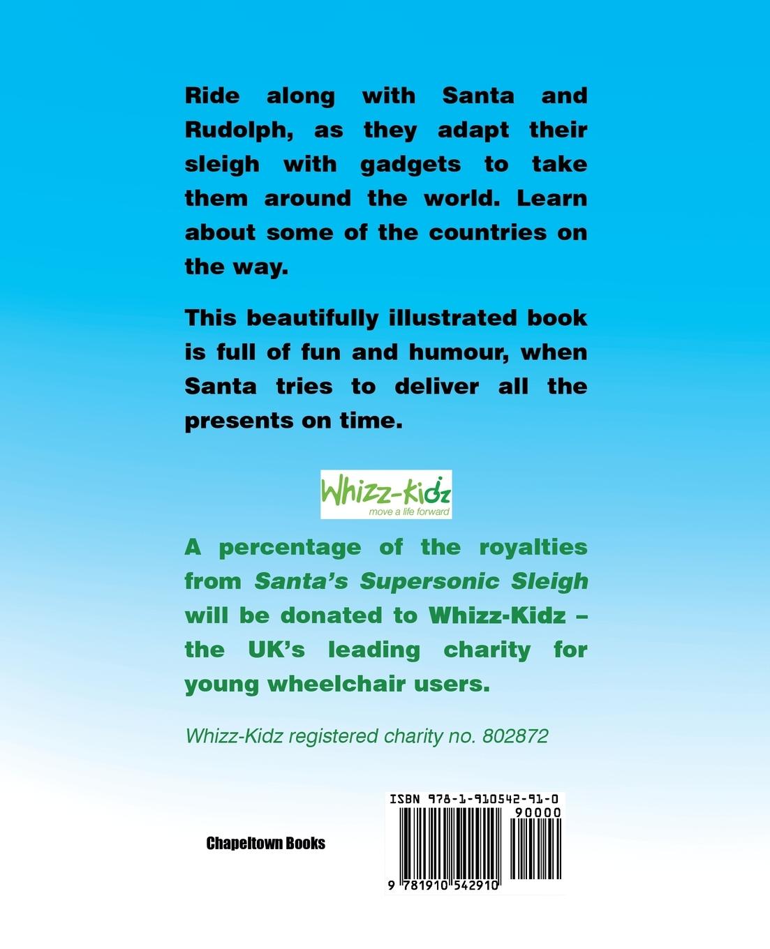 Rückseitencover Santa's Supersonic Sleigh