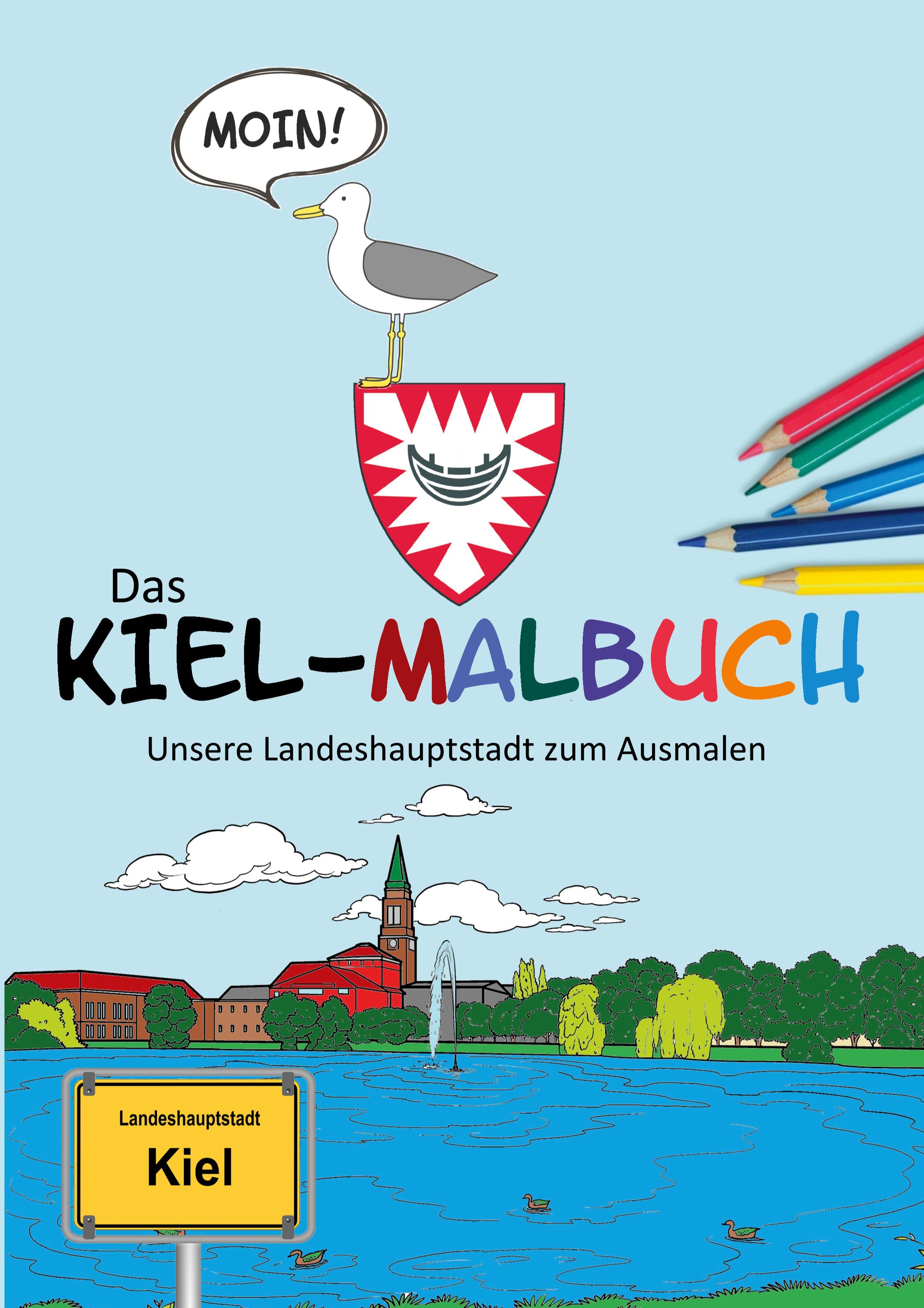 Vorderes Coverbild Das Kiel-Malbuch