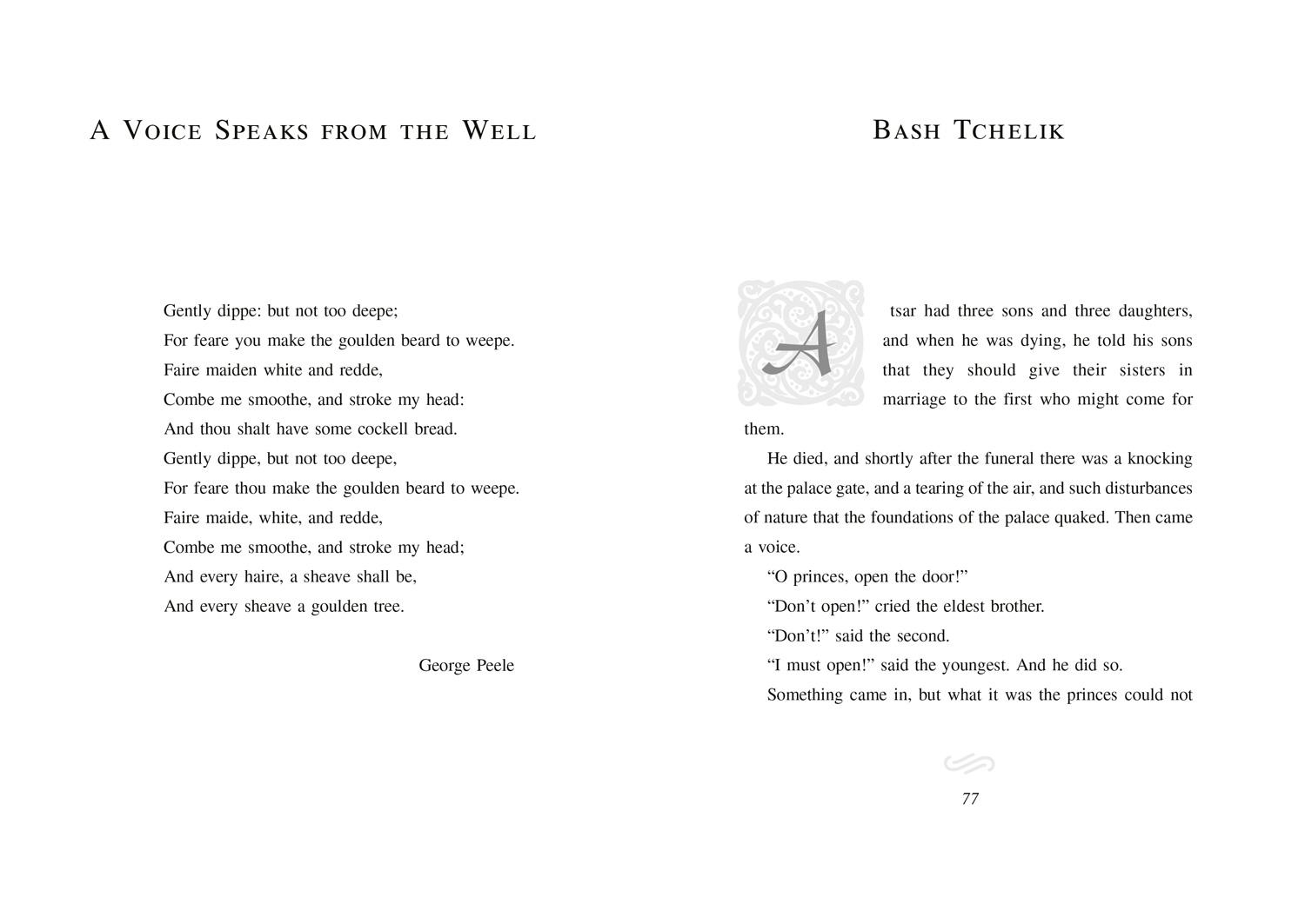 Beispielinhalt (Bild) Collected Folk Tales