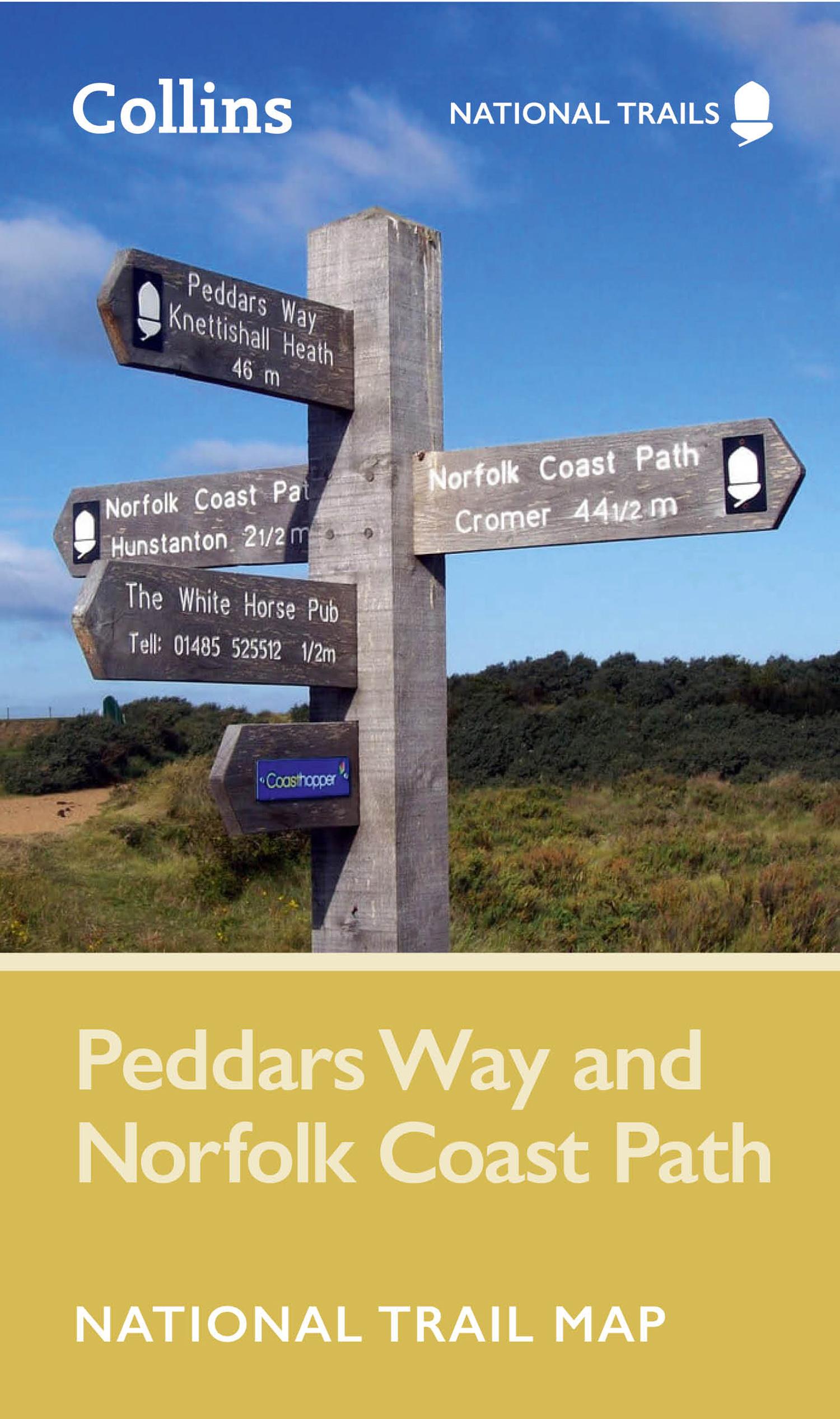 Vorderes Coverbild Peddars Way and Norfolk Coast Path National Trail Map