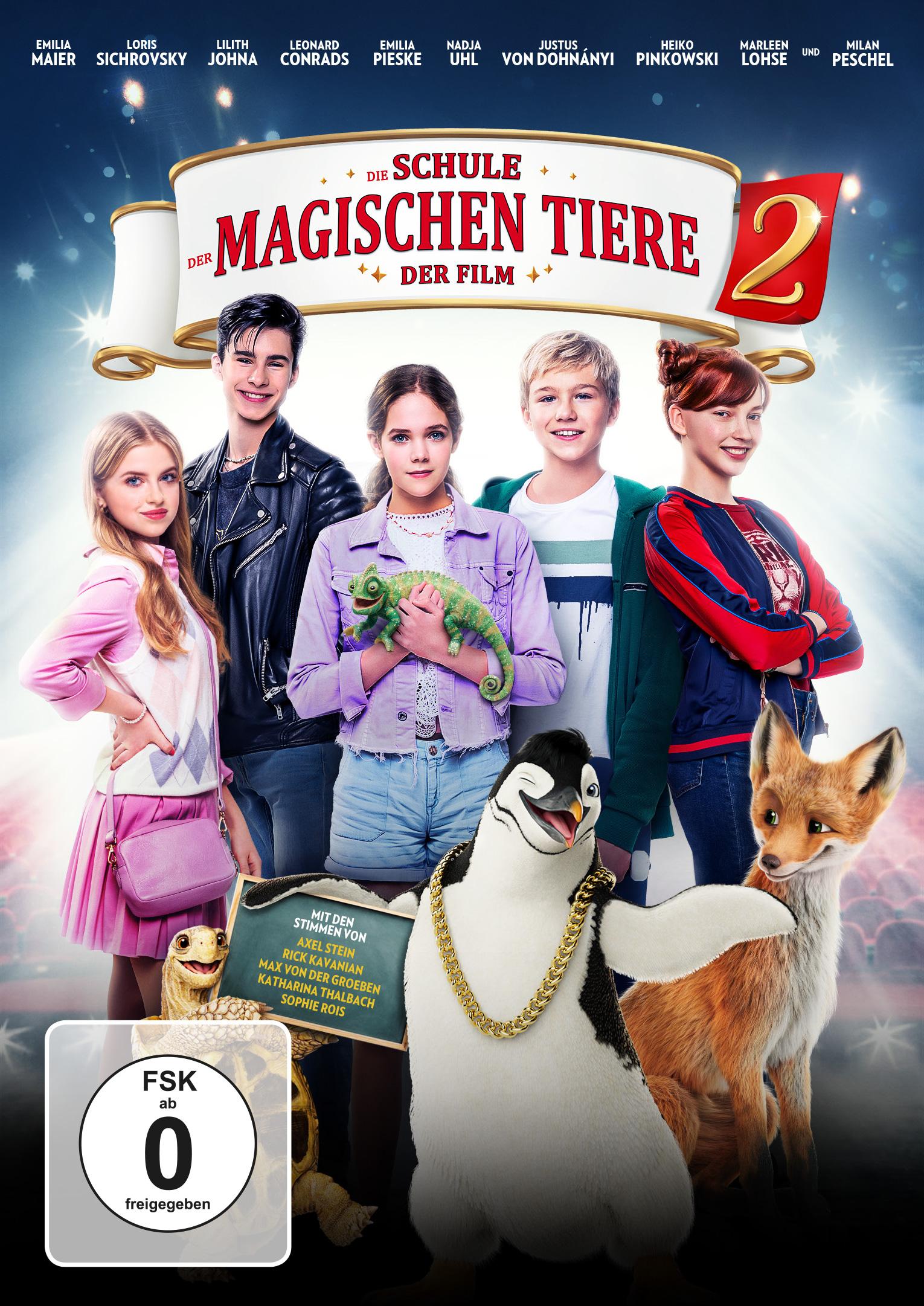 Vorderes Coverbild Die Schule der magischen Tiere 2