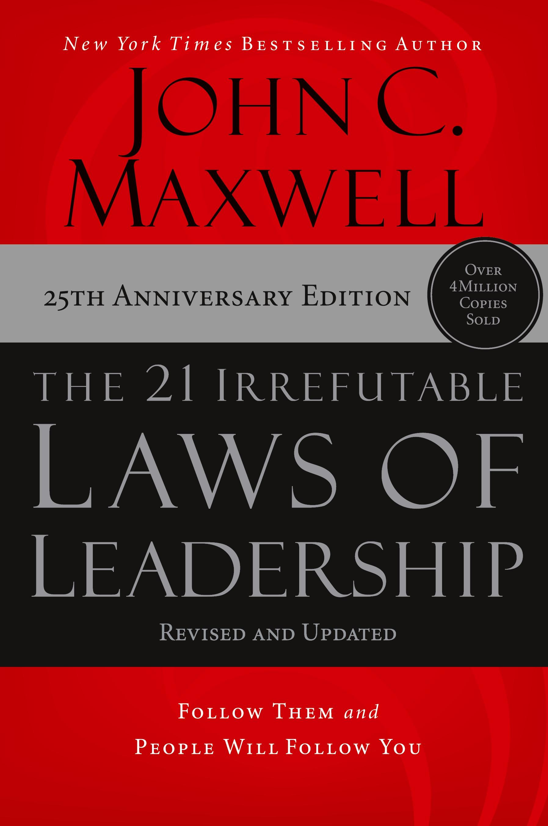Vorderes Coverbild The 21 Irrefutable Laws of Leadership - International Edition