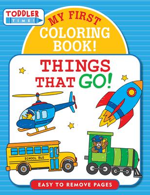 Vorderes Coverbild Things That Go: My 1st Coloring Book