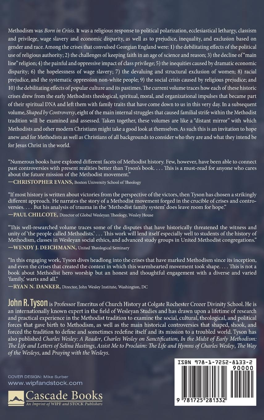 Rückseitencover Born in Crisis and Shaped by Controversy, Volume 1