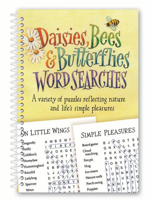 Vorderes Coverbild Daisies, Bees & Butterflies Word Searches