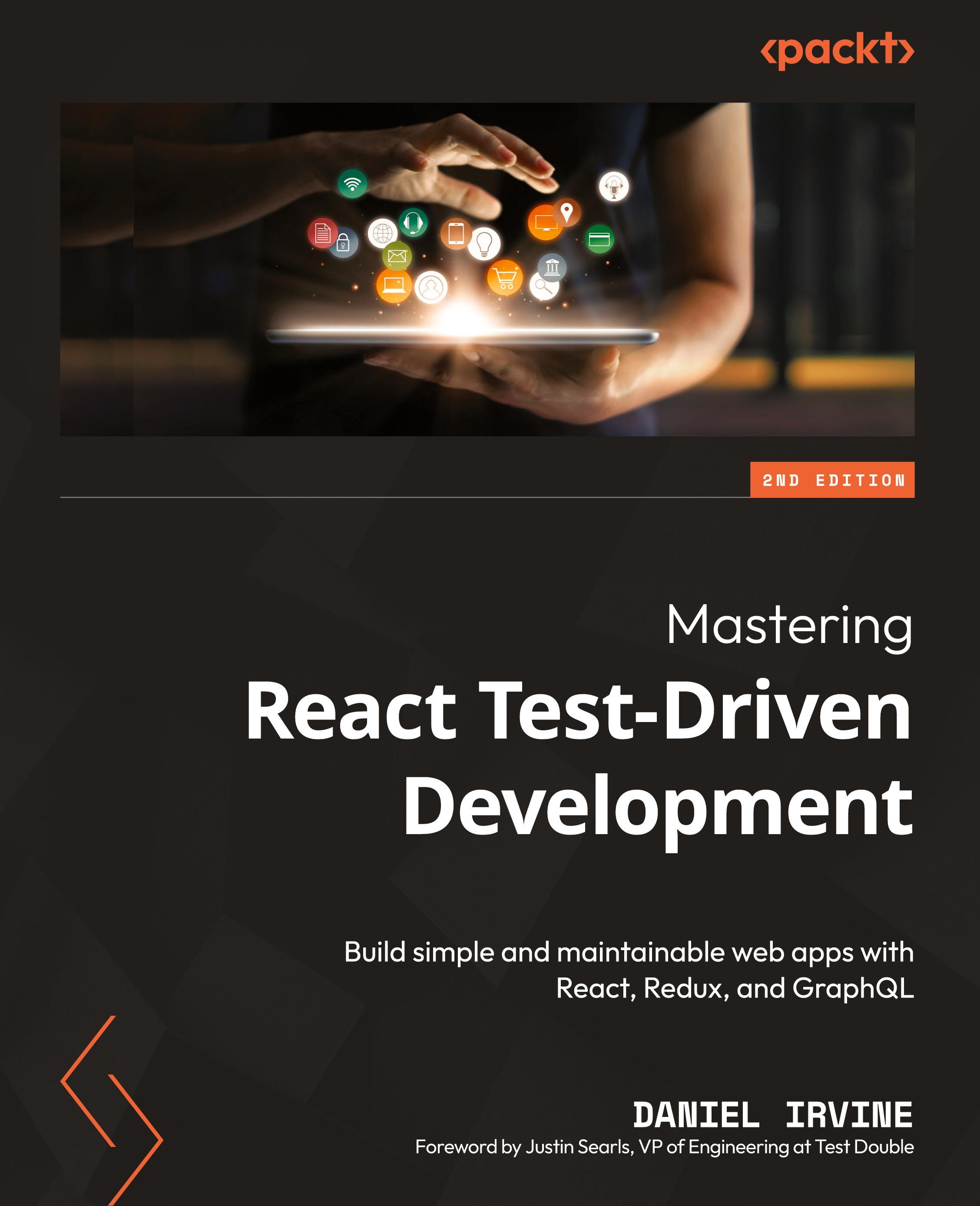 Vorderes Coverbild Mastering React Test-Driven Development - Second Edition
