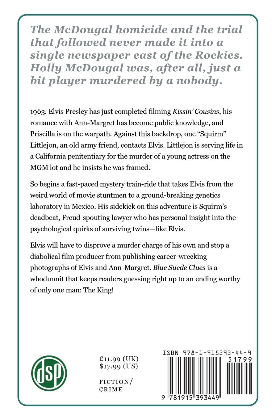 Rückseitencover Blue Suede Clues