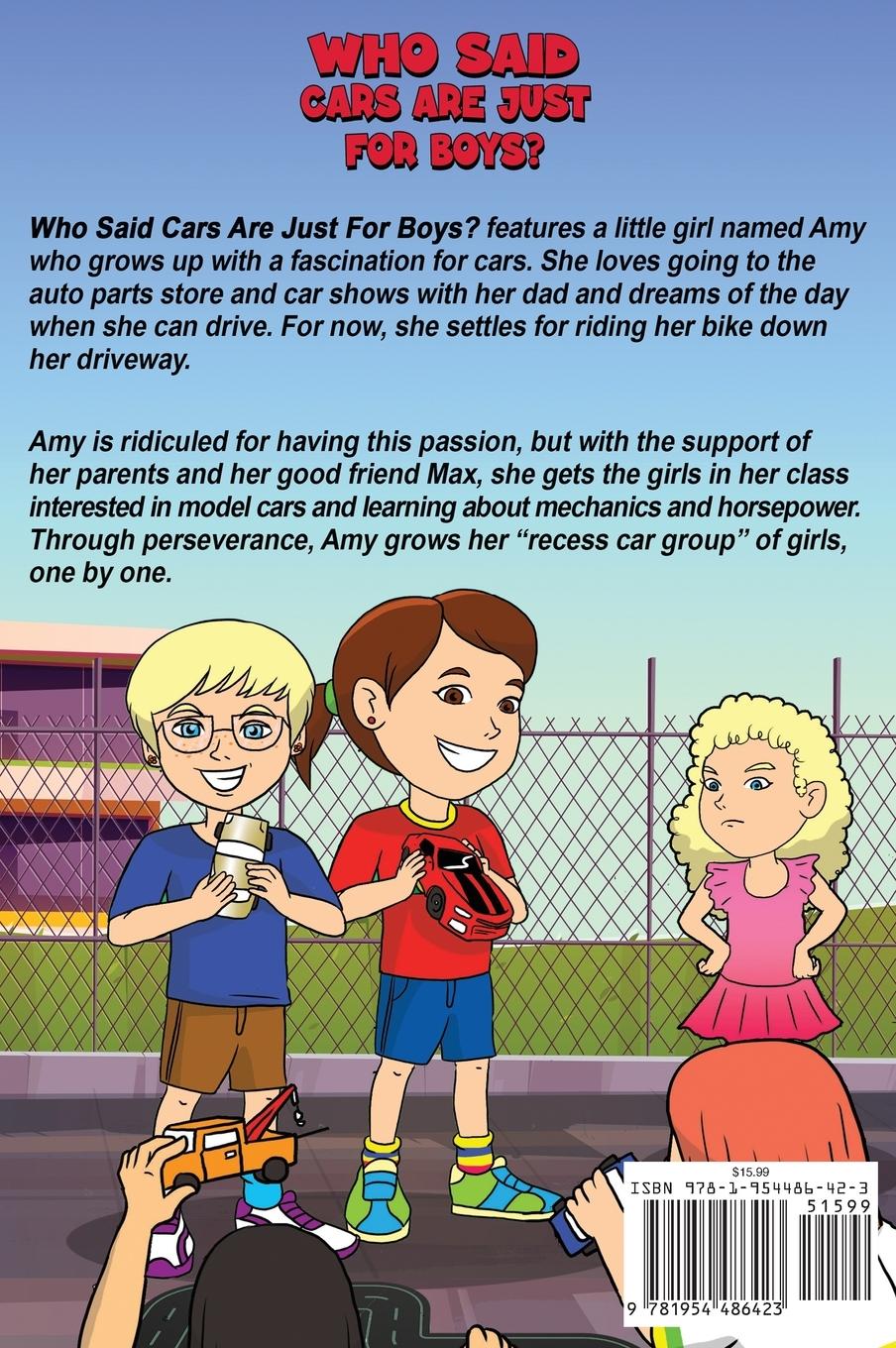 Rückseitencover Who Said Cars Are Just for Boys?