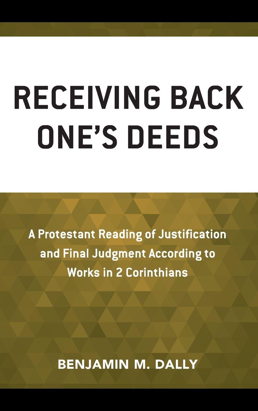 Vorderes Coverbild Receiving Back One's Deeds