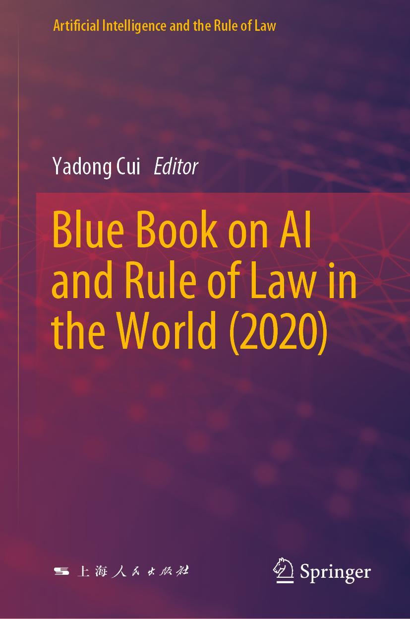 Vorderes Coverbild Blue Book on AI and Rule of Law in the World (2020)