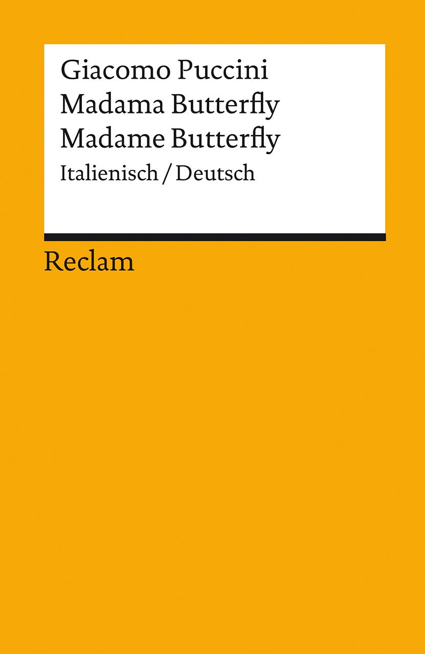 Vorderes Coverbild Madama Butterfly /Madame Butterfly