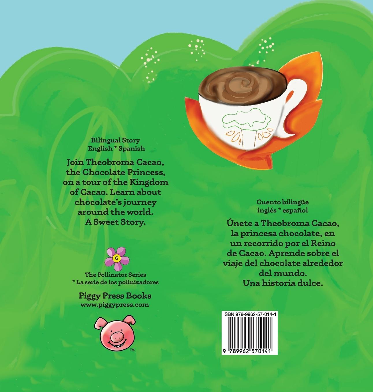 Rückseitencover Theobroma Cacao: The Chocolate Princess * La princesa chocolate