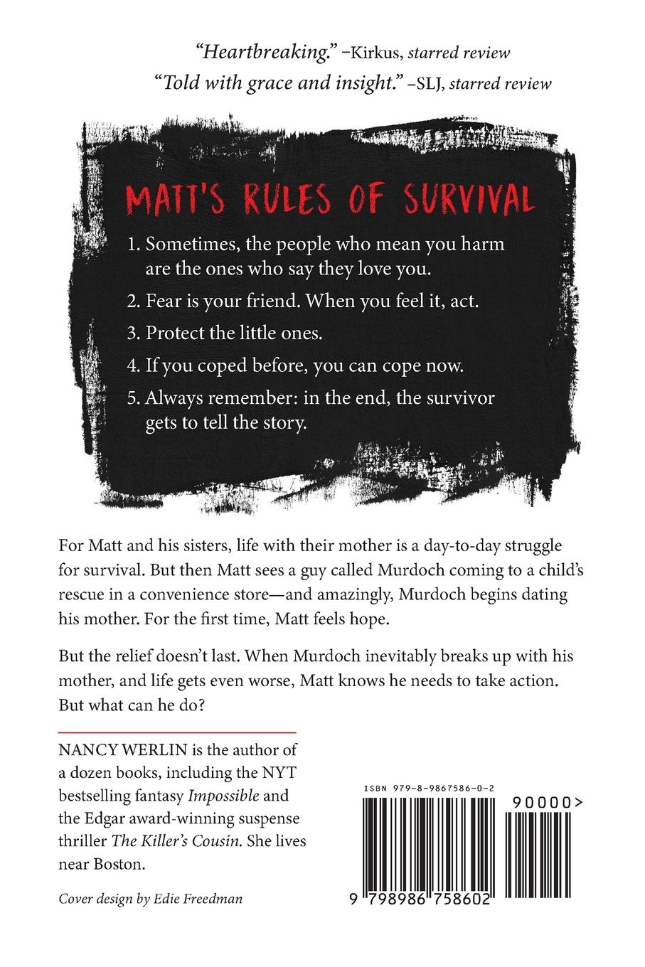 Rückseitencover The Rules of Survival