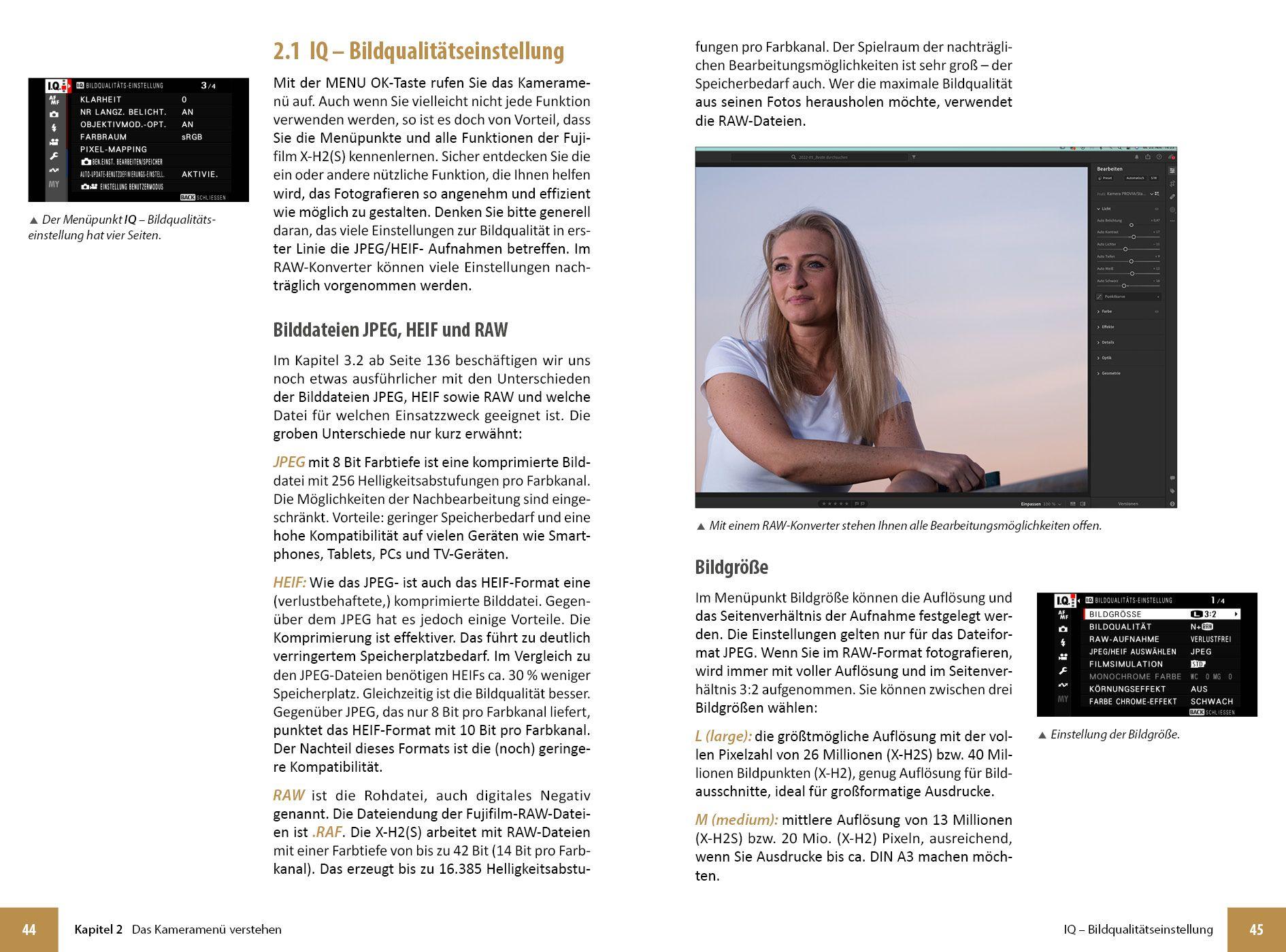 Beispielinhalt (Bild) Fujifilm X-H2 und X-H2s