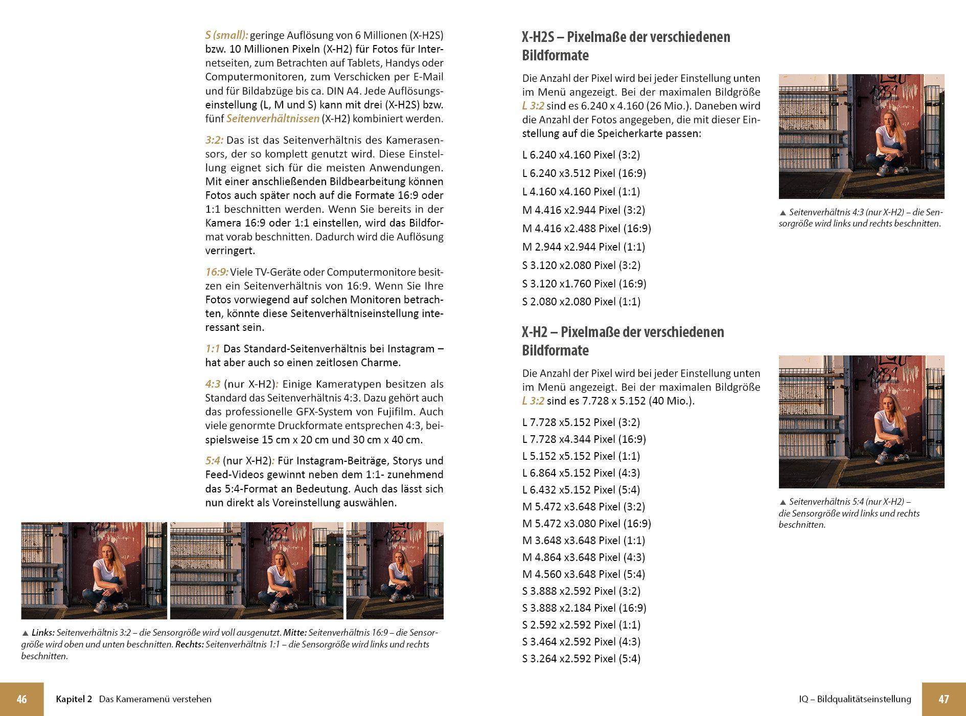 Beispielinhalt (Bild) Fujifilm X-H2 und X-H2s