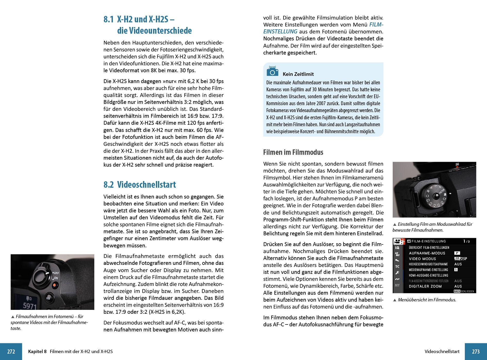 Beispielinhalt (Bild) Fujifilm X-H2 und X-H2s