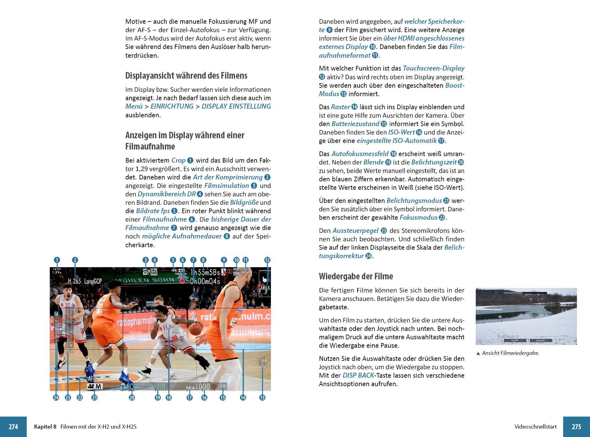 Beispielinhalt (Bild) Fujifilm X-H2 und X-H2s