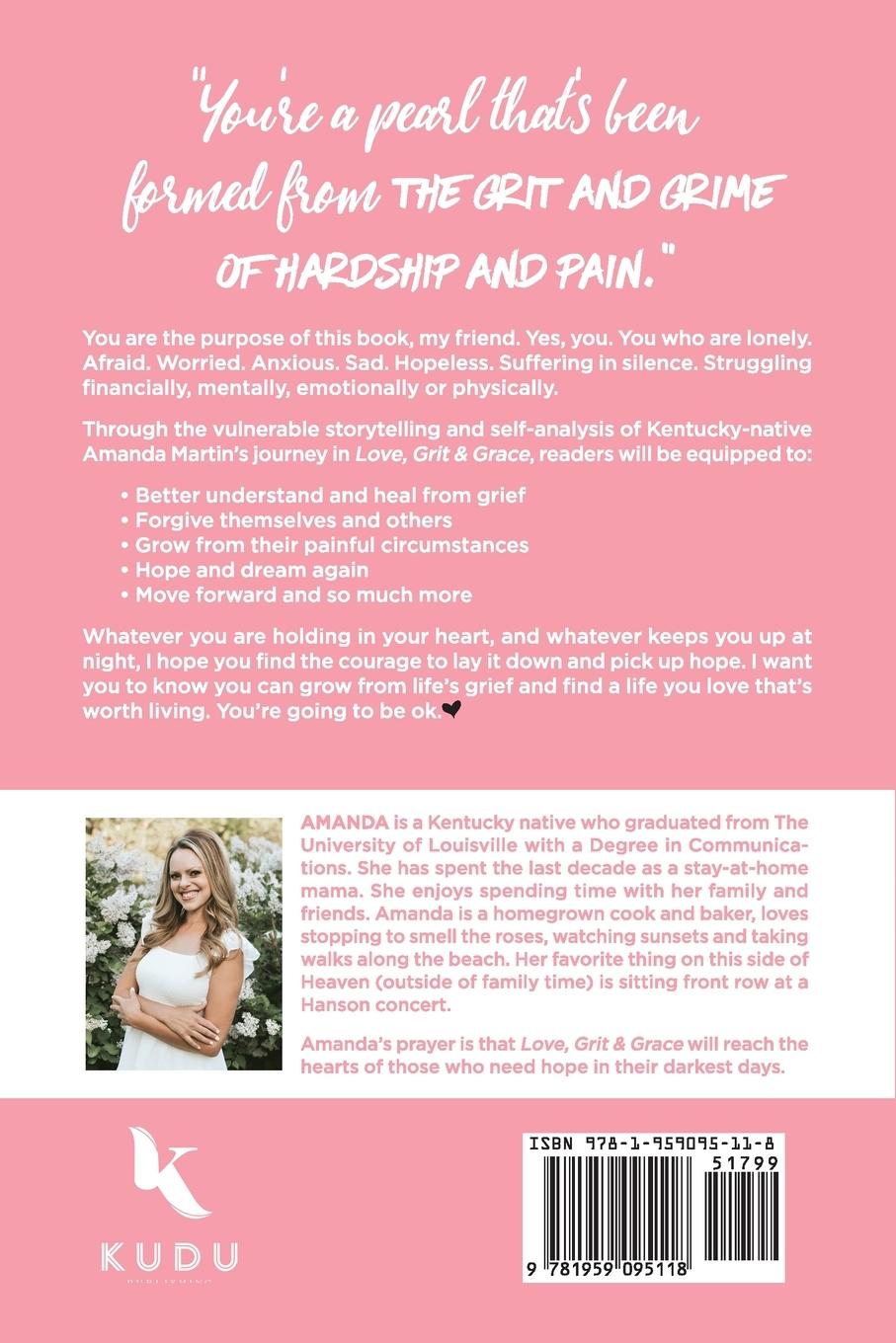 Rückseitencover Love, Grit and Grace - Growth Journal