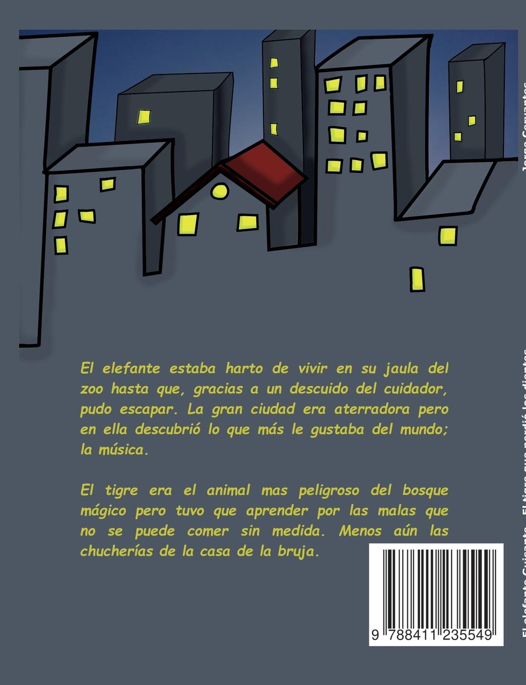 Rückseitencover El elefante Guisante