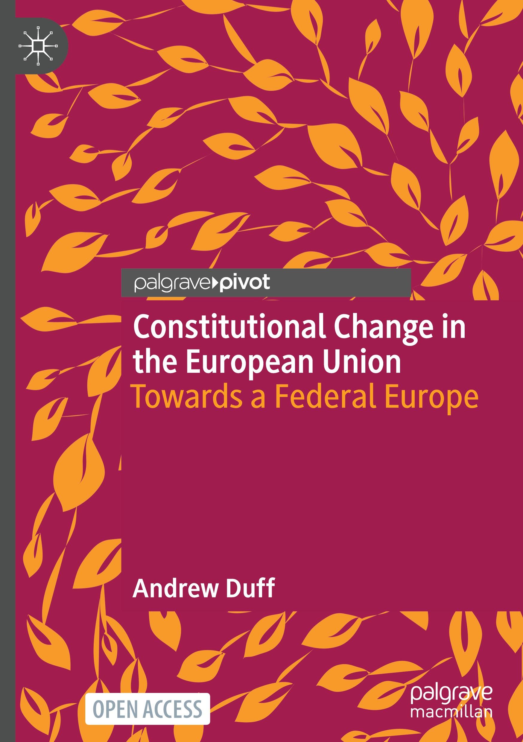 Vorderes Coverbild Constitutional Change in the European Union