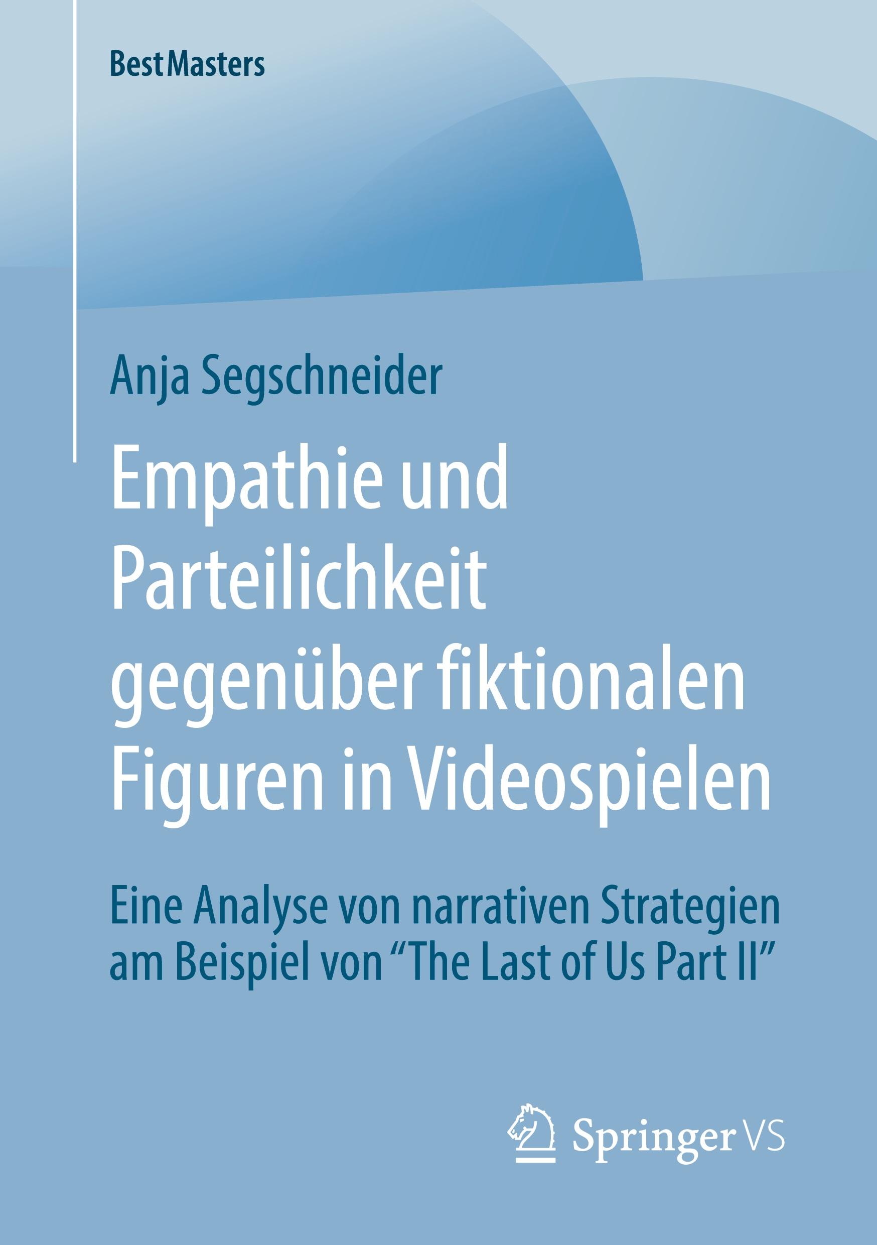 Vorderes Coverbild Empathie und Parteilichkeit gegenüber fiktionalen Figuren in Videospielen