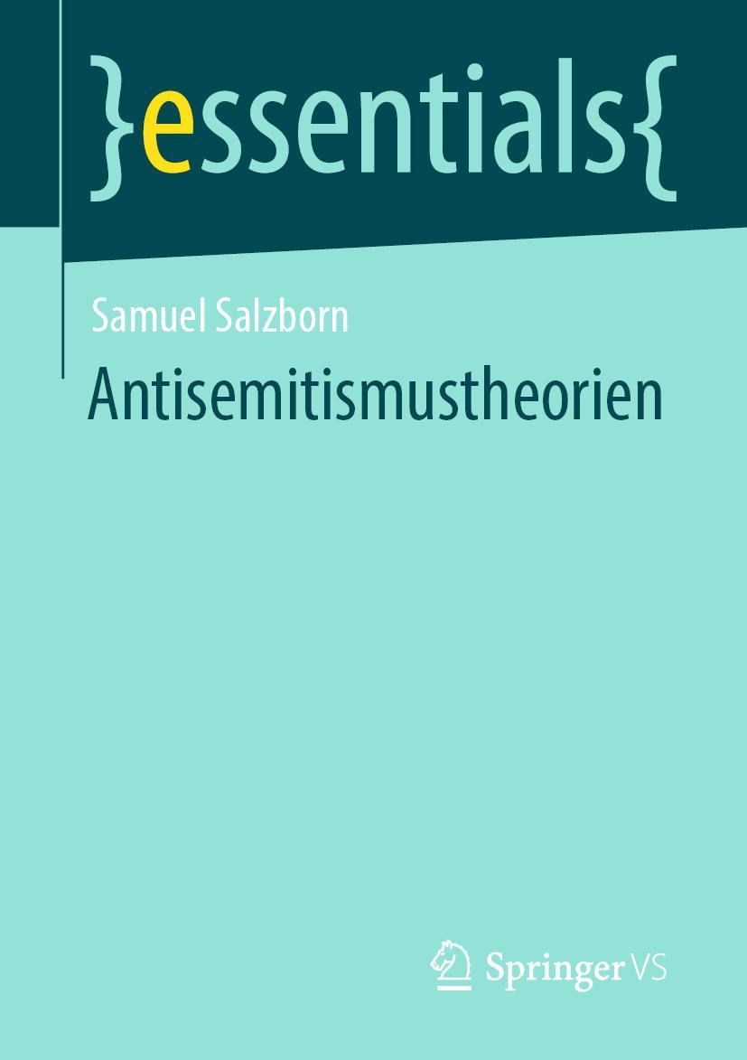 Vorderes Coverbild Antisemitismustheorien