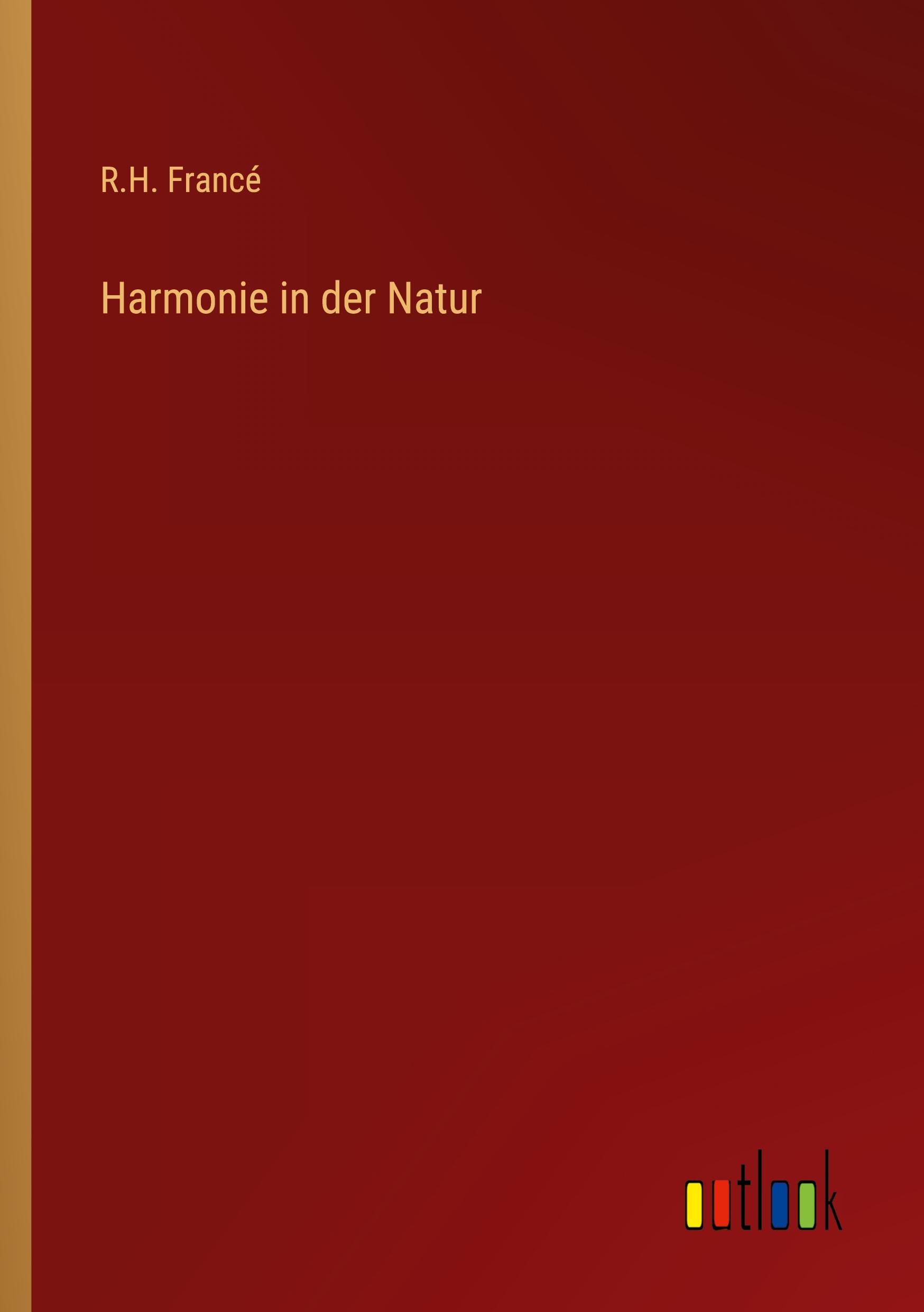 Vorderes Coverbild Harmonie in der Natur