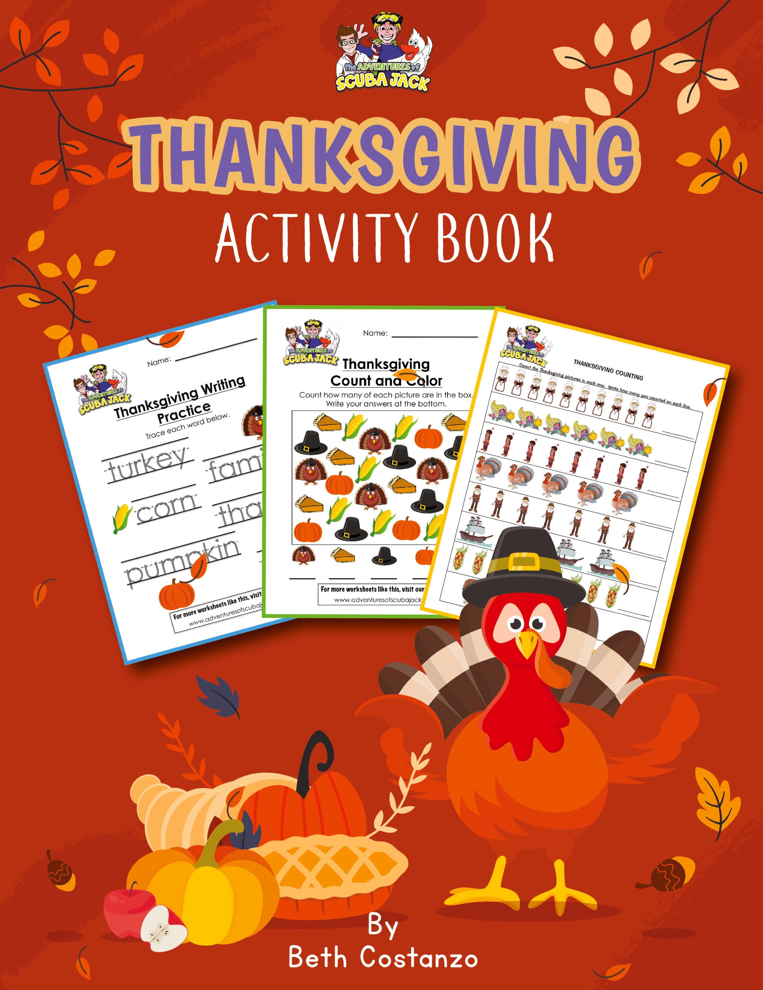 Vorderes Coverbild Thanksgiving - Activity Book