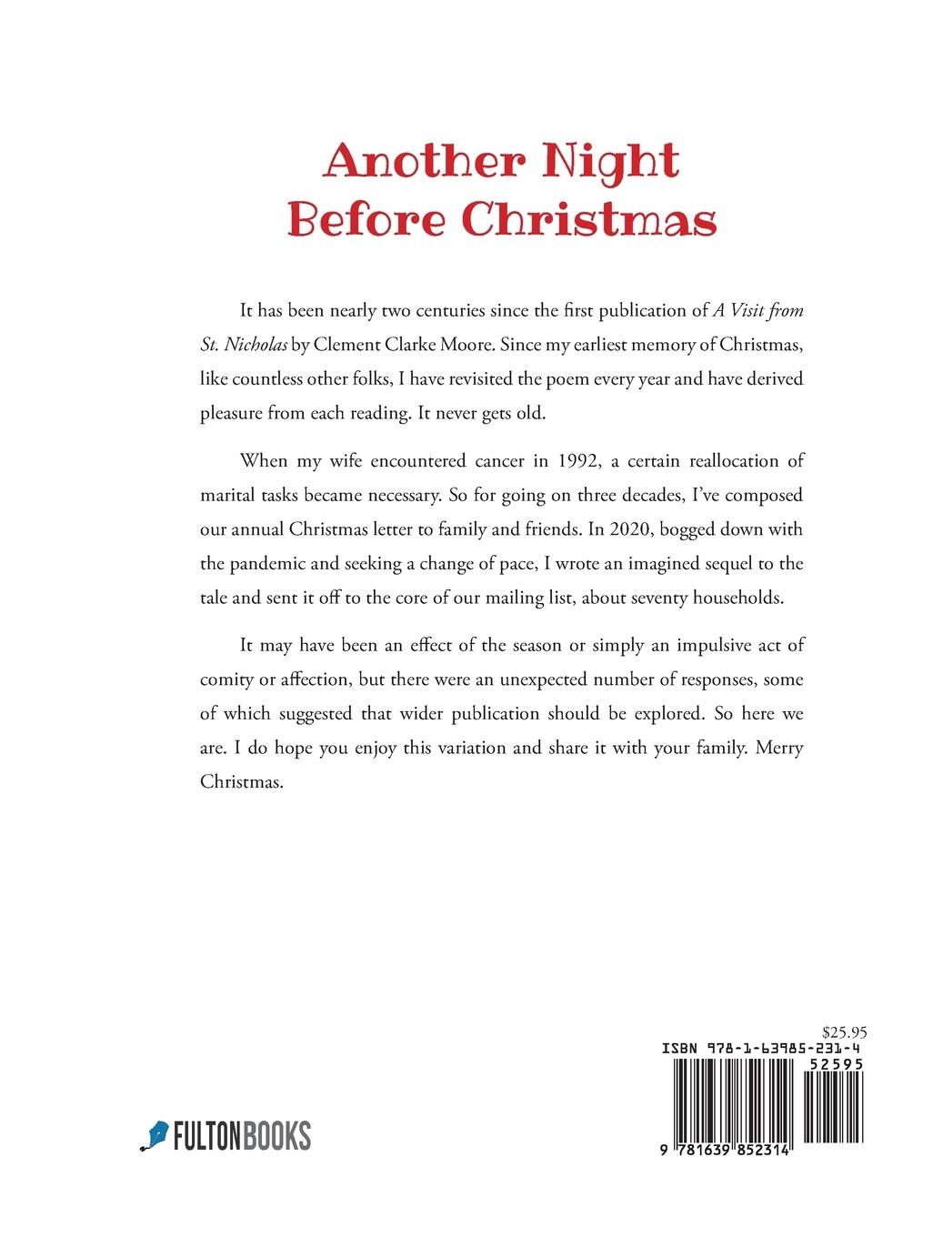 Rückseitencover Another Night Before Christmas