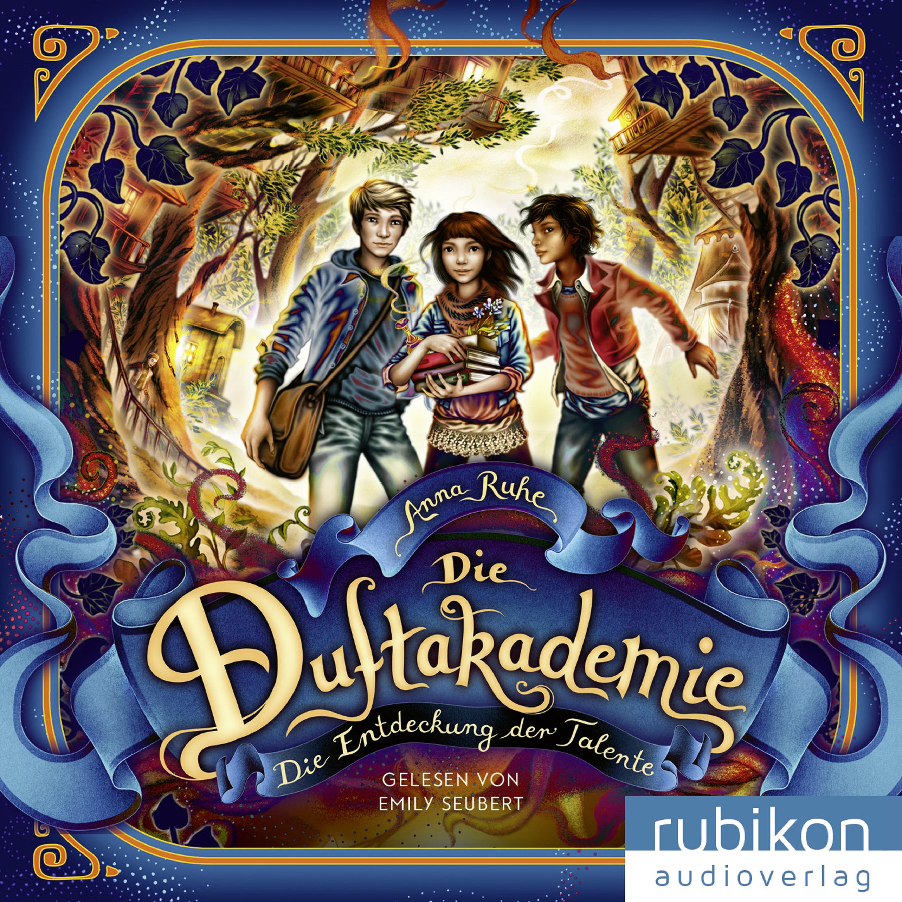 Vorderes Coverbild Die Duftakademie (1). Die Entdeckung der Talente