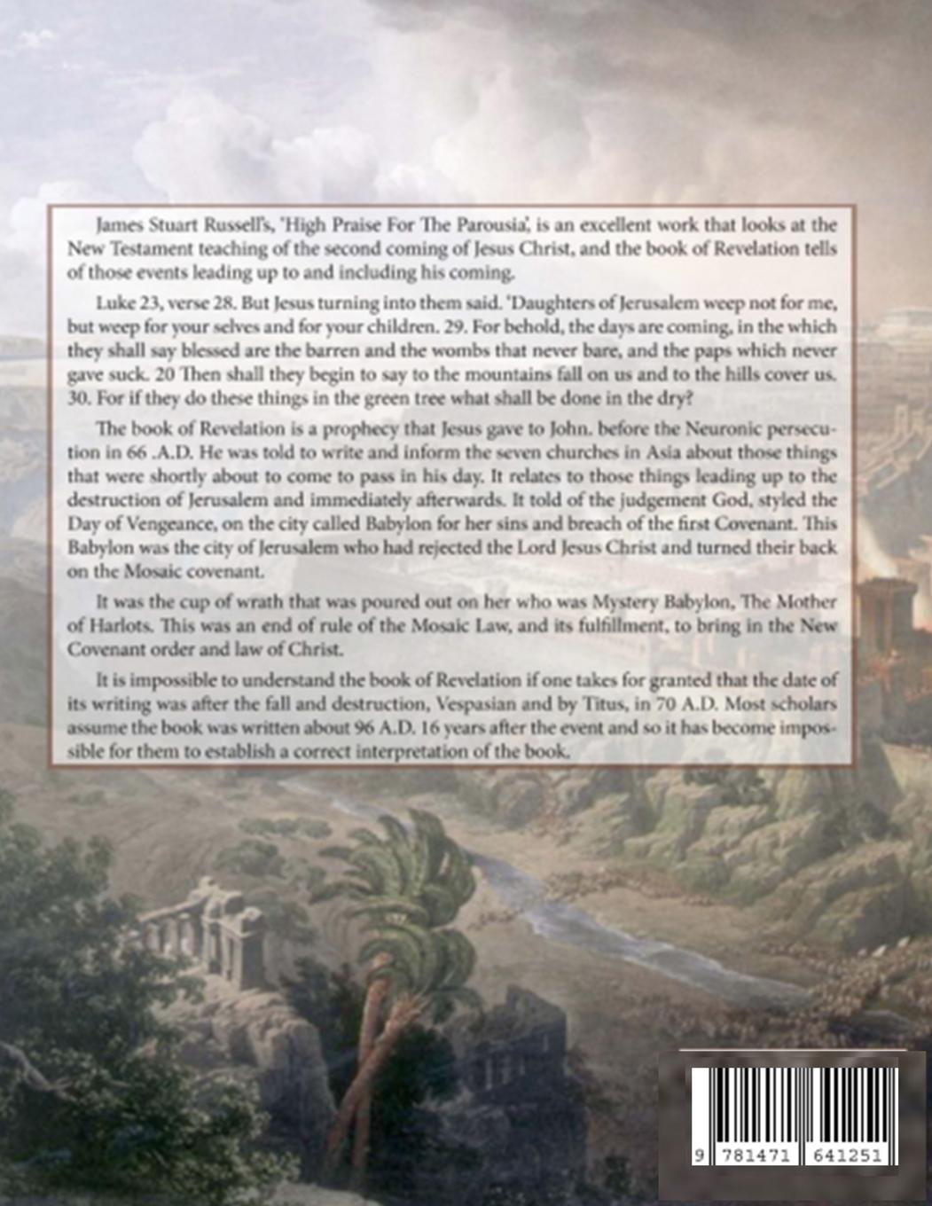 Rückseitencover The Parousia