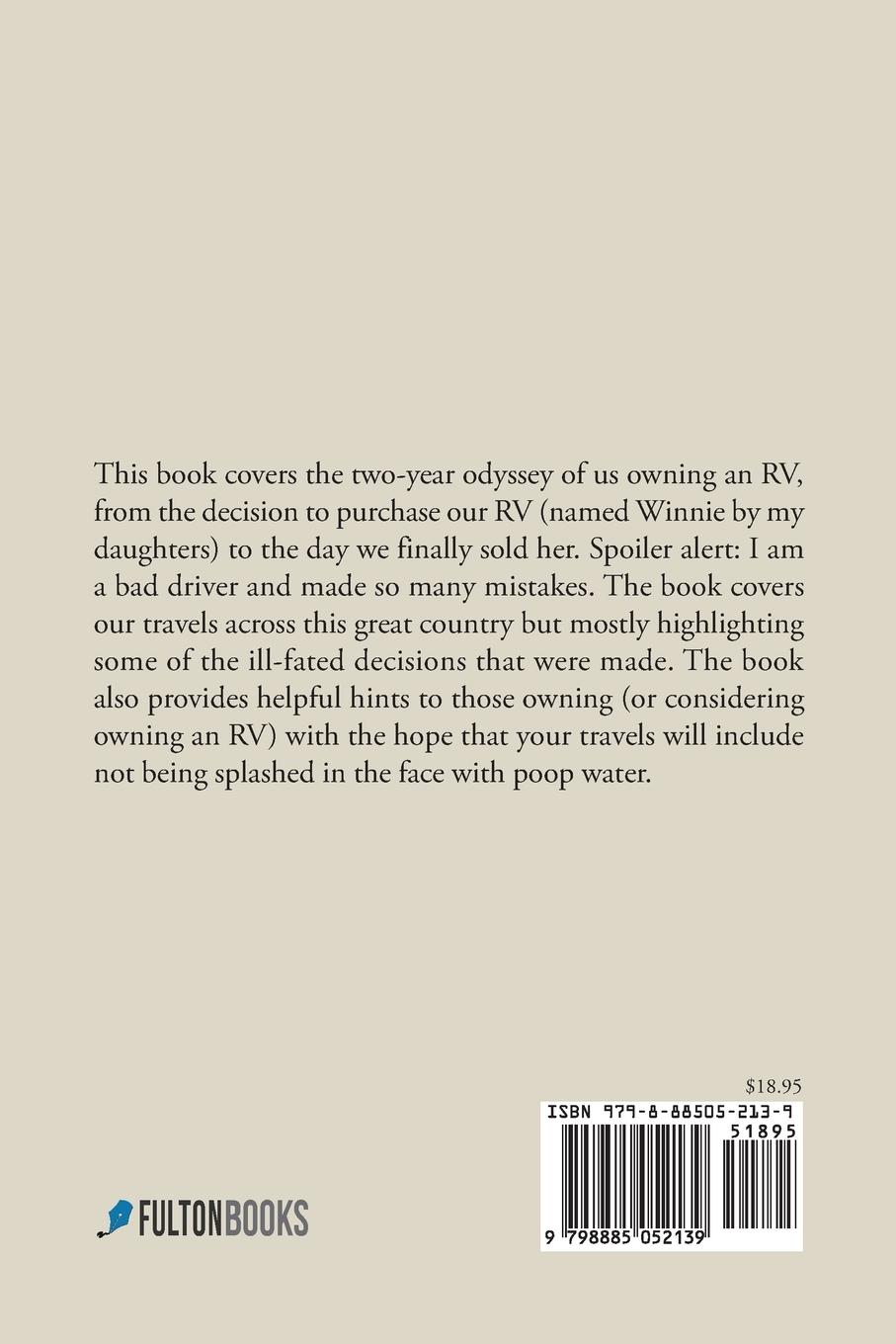 Rückseitencover The Odyssey of Winnie Our Two-Year Adventure Owning An RV