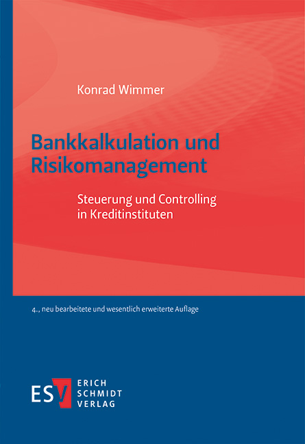 Vorderes Coverbild Bankkalkulation und Risikomanagement