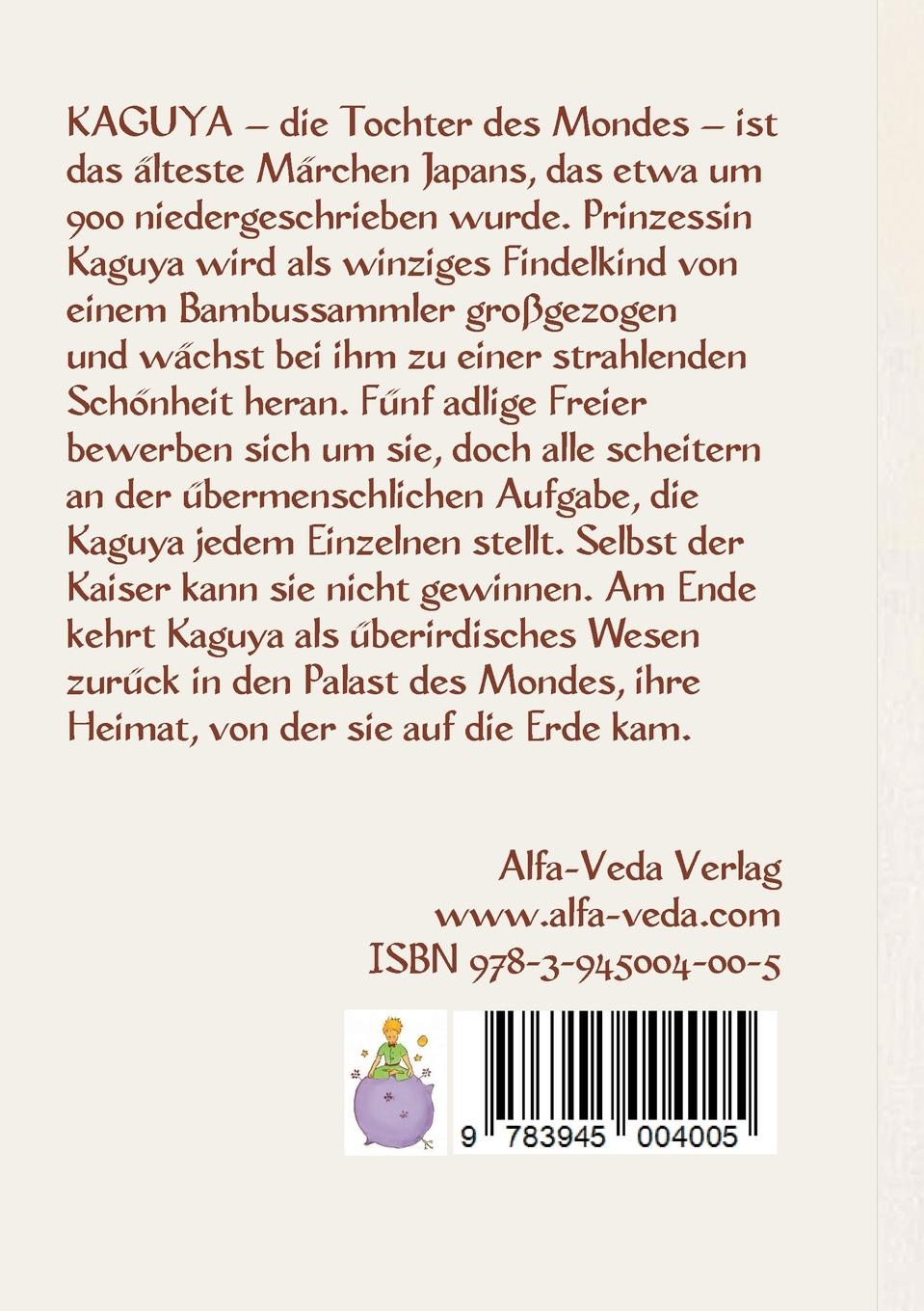 Rückseitencover Kaguya. die Tochter des Mondes