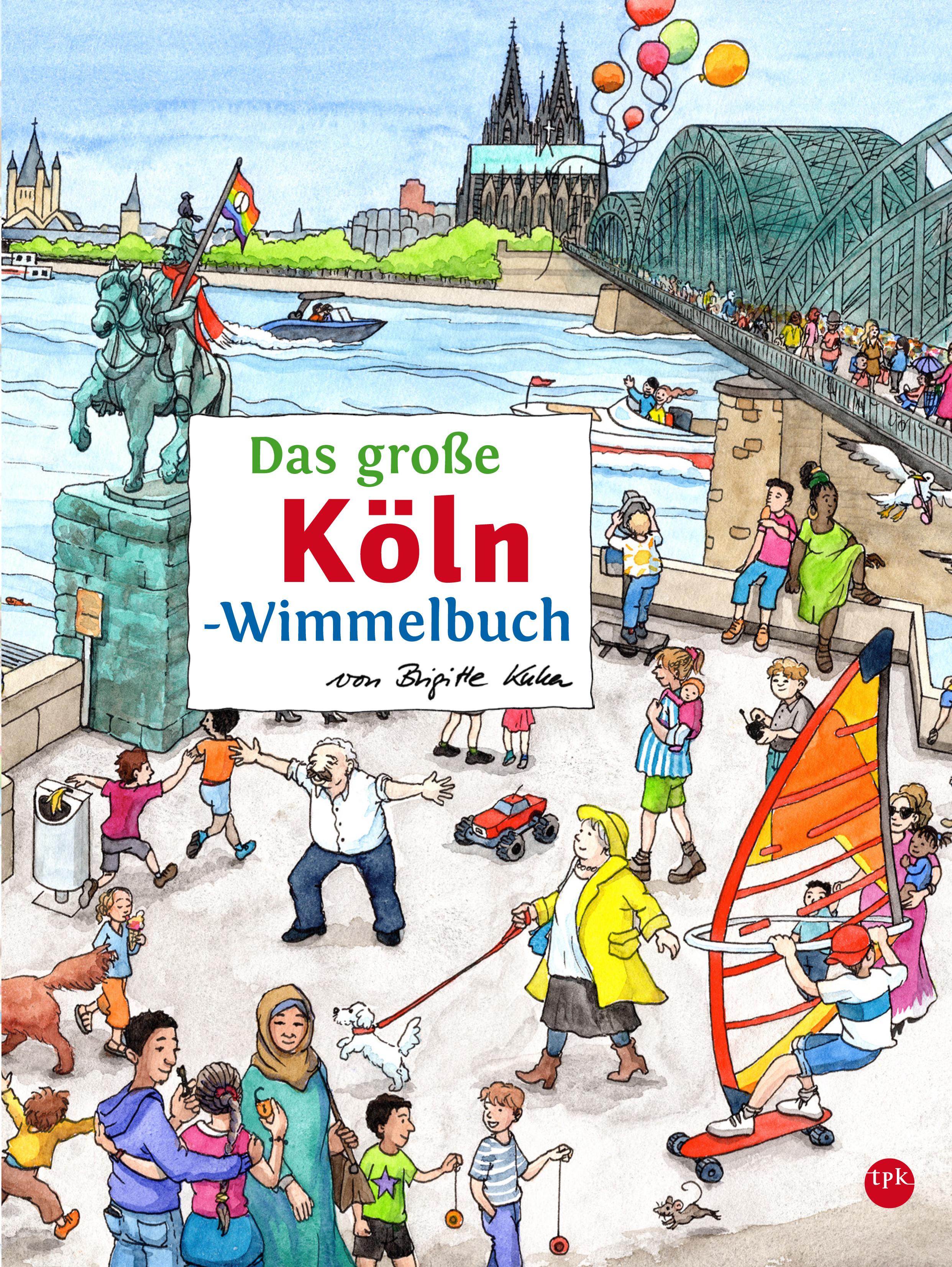 Vorderes Coverbild Das große KÖLN-Wimmelbuch