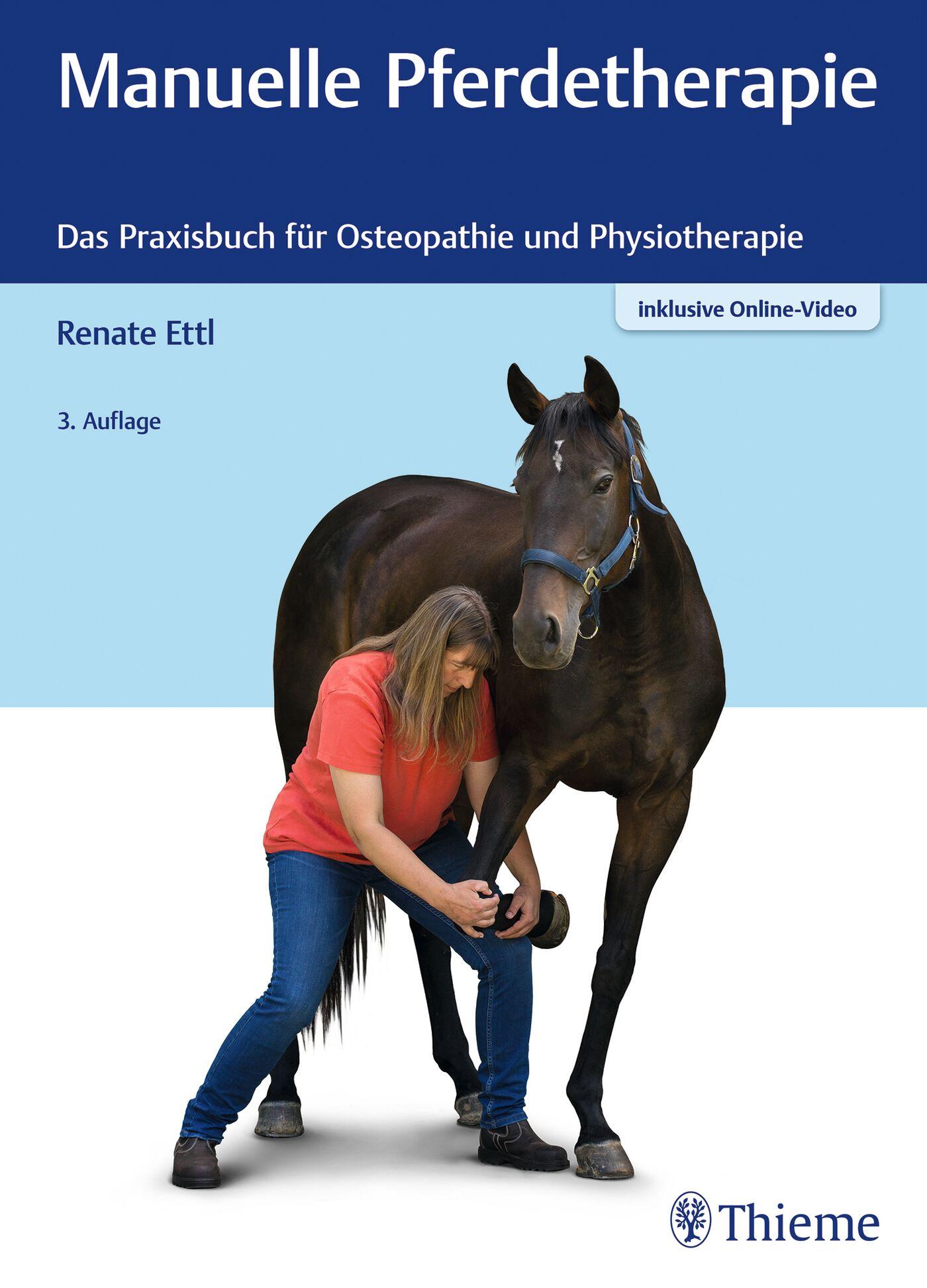 Vorderes Coverbild Manuelle Pferdetherapie