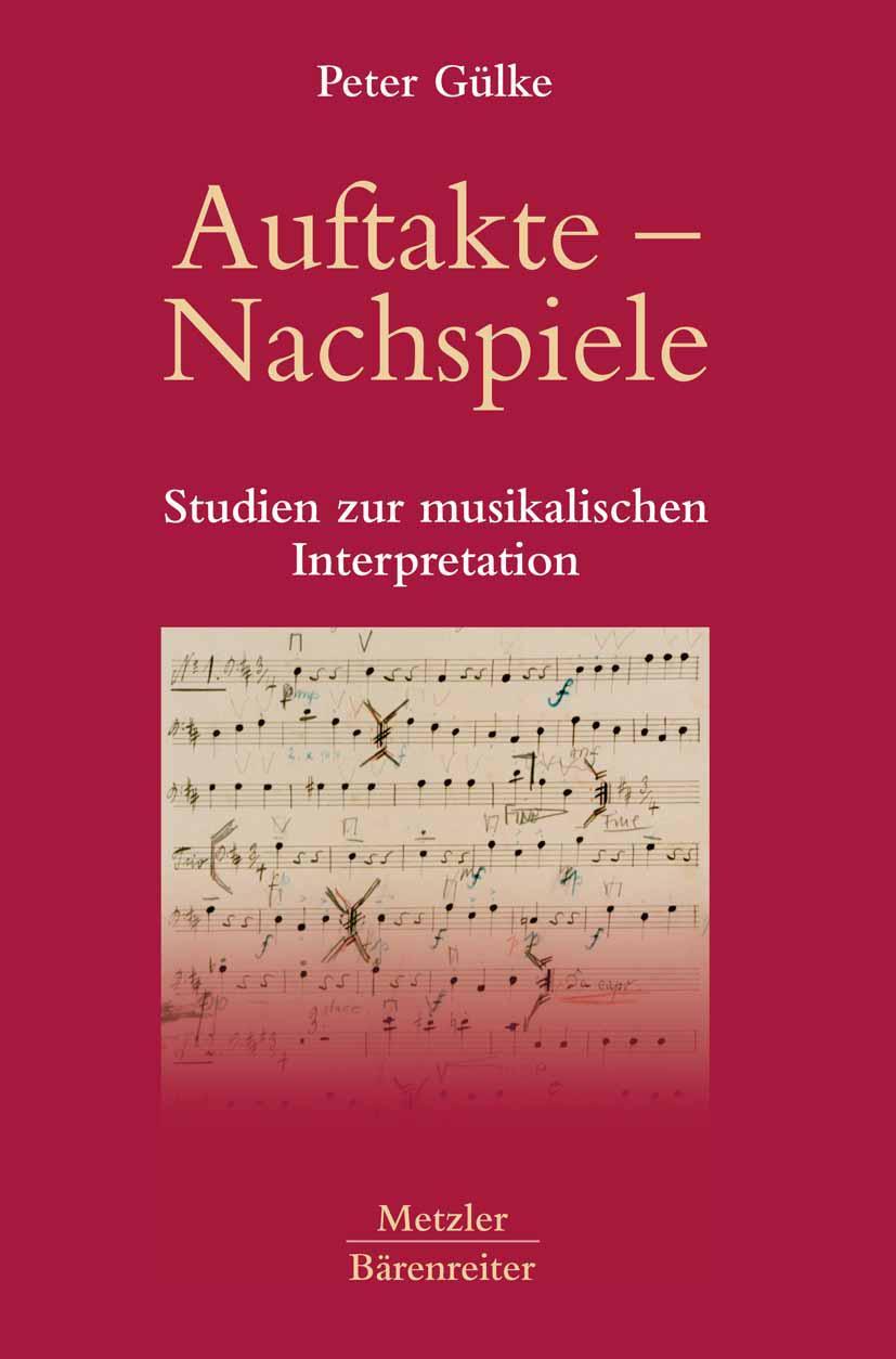 Vorderes Coverbild Auftakte - Nachspiele