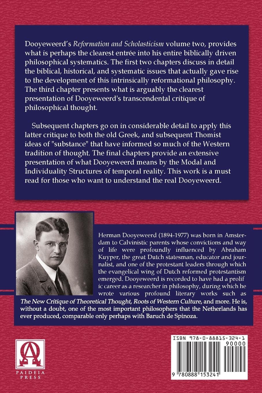 Rückseitencover Reformation & Scholasticism